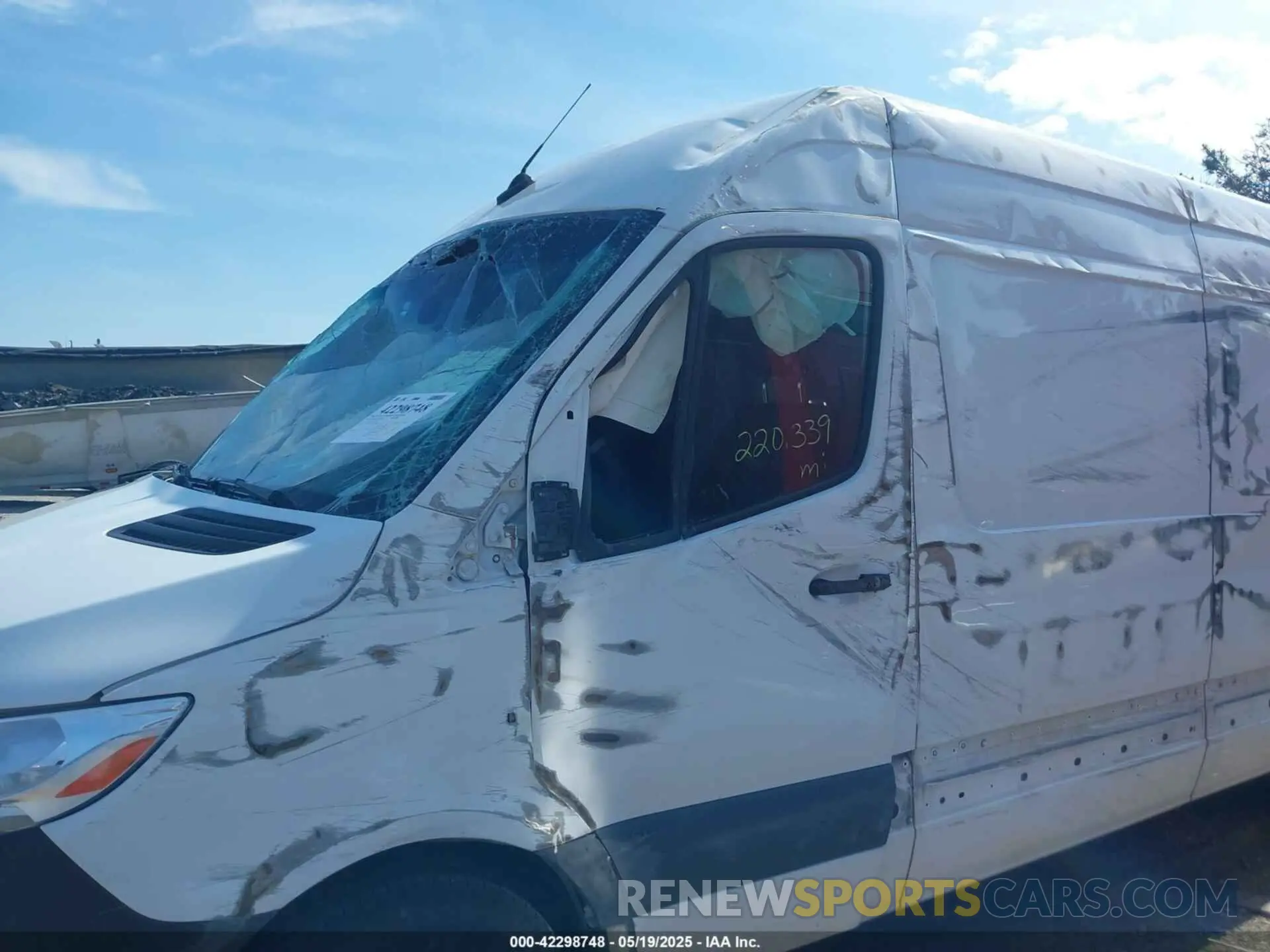 6 fotografías del automóvil dañado W1Y4KCHY3PT126512 MERCEDES-BENZ SPRINTER 2500 2023
