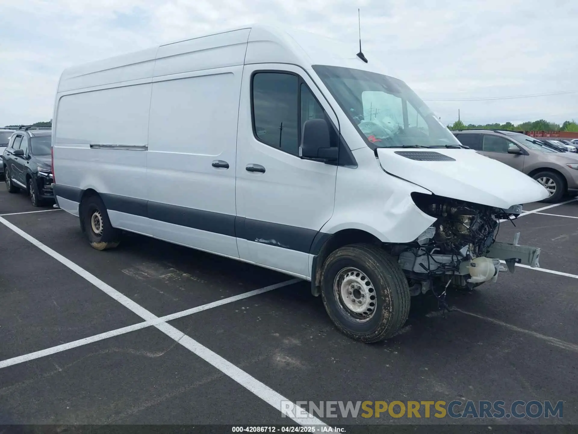 1 fotografías del automóvil dañado W1Y4KCHY9PT138583 MERCEDES-BENZ SPRINTER 2500 2023