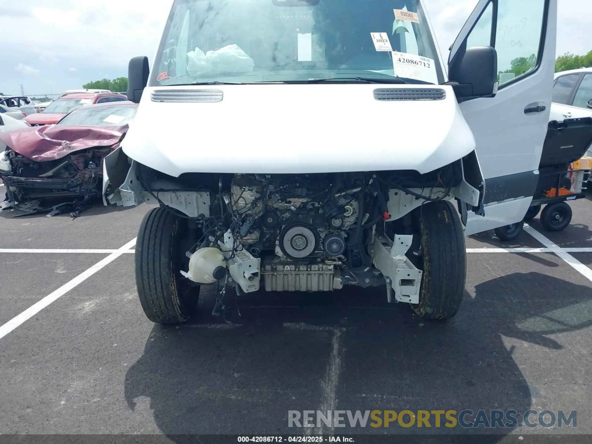6 fotografías del automóvil dañado W1Y4KCHY9PT138583 MERCEDES-BENZ SPRINTER 2500 2023