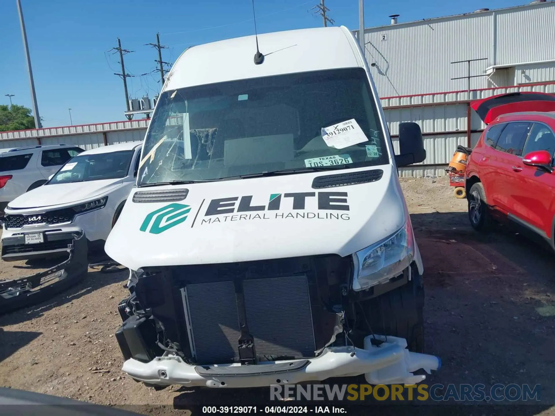 13 fotografías del automóvil dañado W1Y4NBHY4PT114676 MERCEDES-BENZ SPRINTER 2500 2023