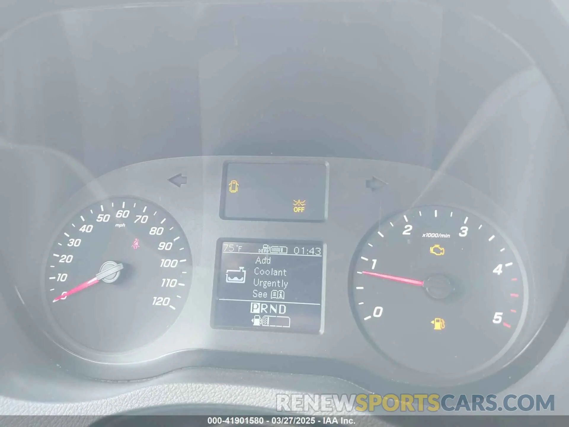 7 fotografías del automóvil dañado W1Y4NBHY8PT148071 MERCEDES-BENZ SPRINTER 2500 2023