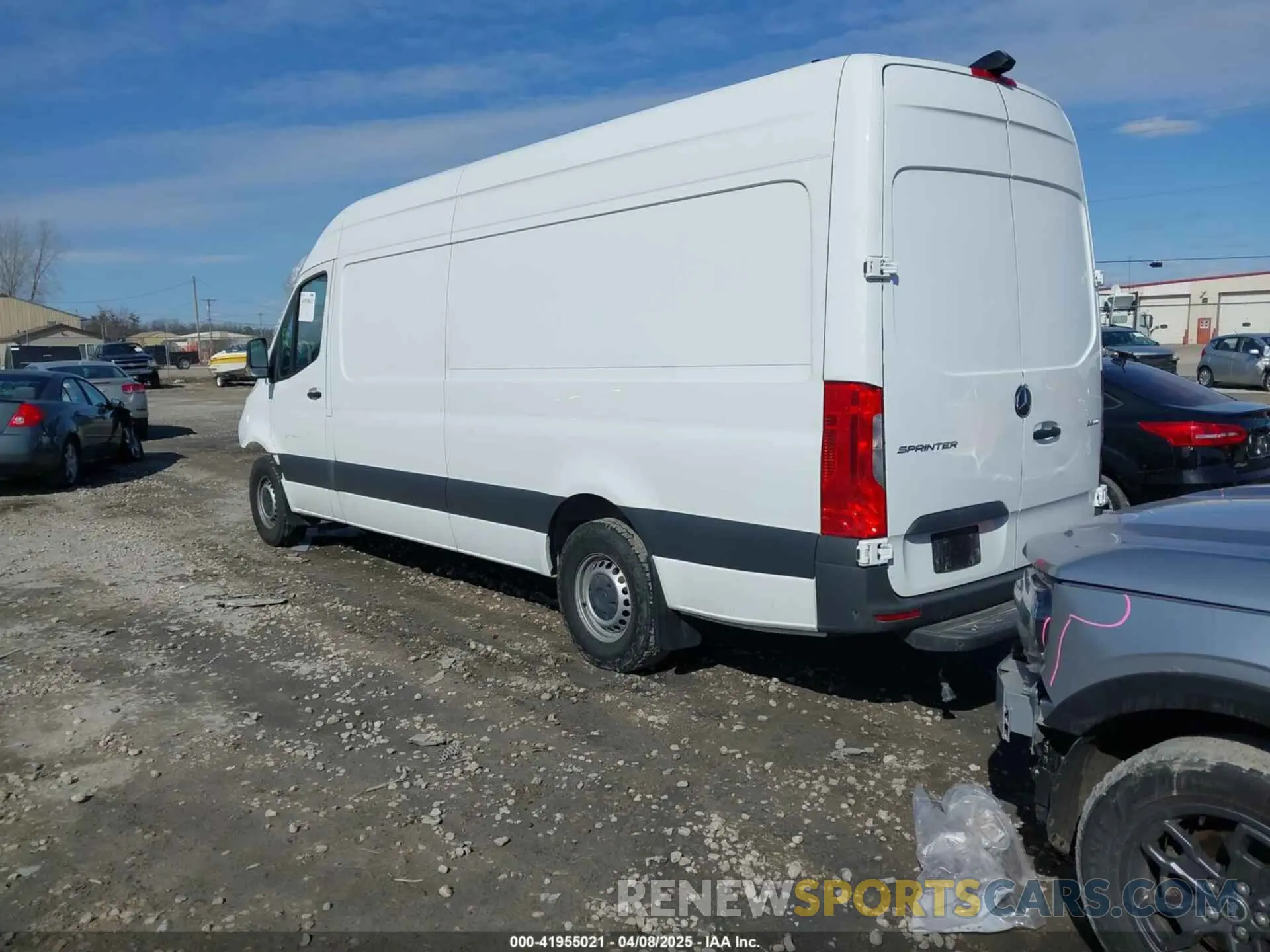 3 fotografías del automóvil dañado W1Y4NCHY0PT152394 MERCEDES-BENZ SPRINTER 2500 2023