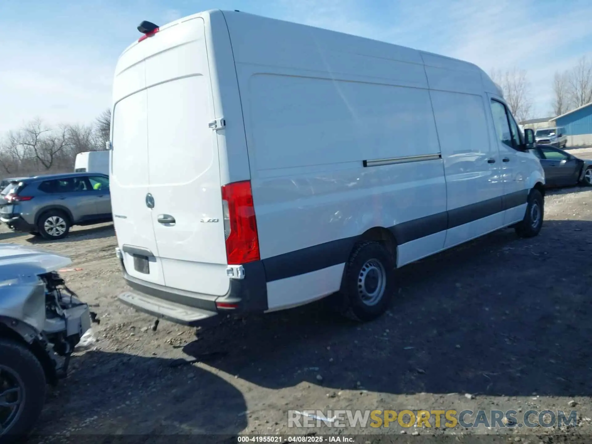 4 fotografías del automóvil dañado W1Y4NCHY0PT152394 MERCEDES-BENZ SPRINTER 2500 2023