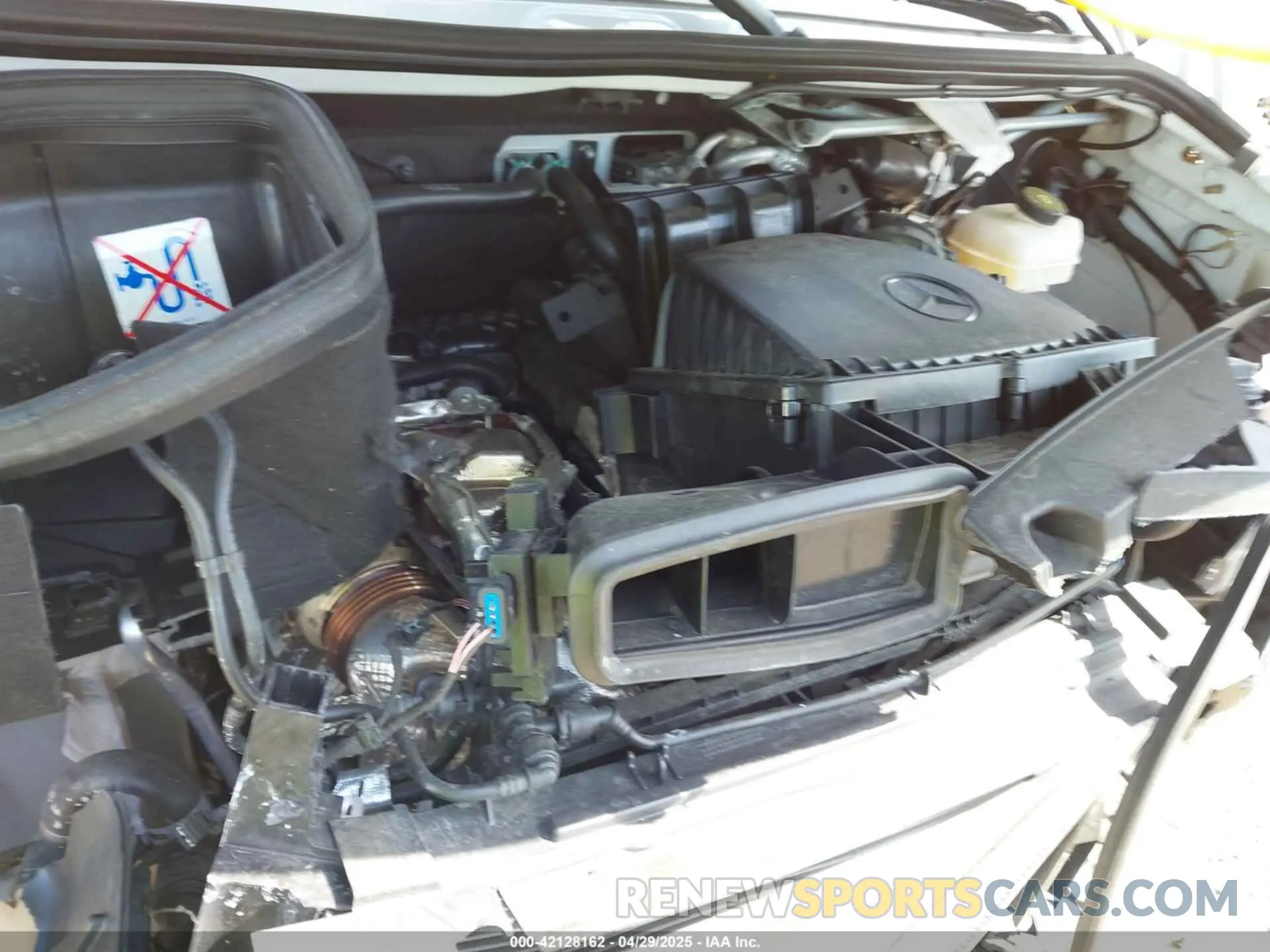10 fotografías del automóvil dañado W1Y4NCHY6PT139276 MERCEDES-BENZ SPRINTER 2500 2023