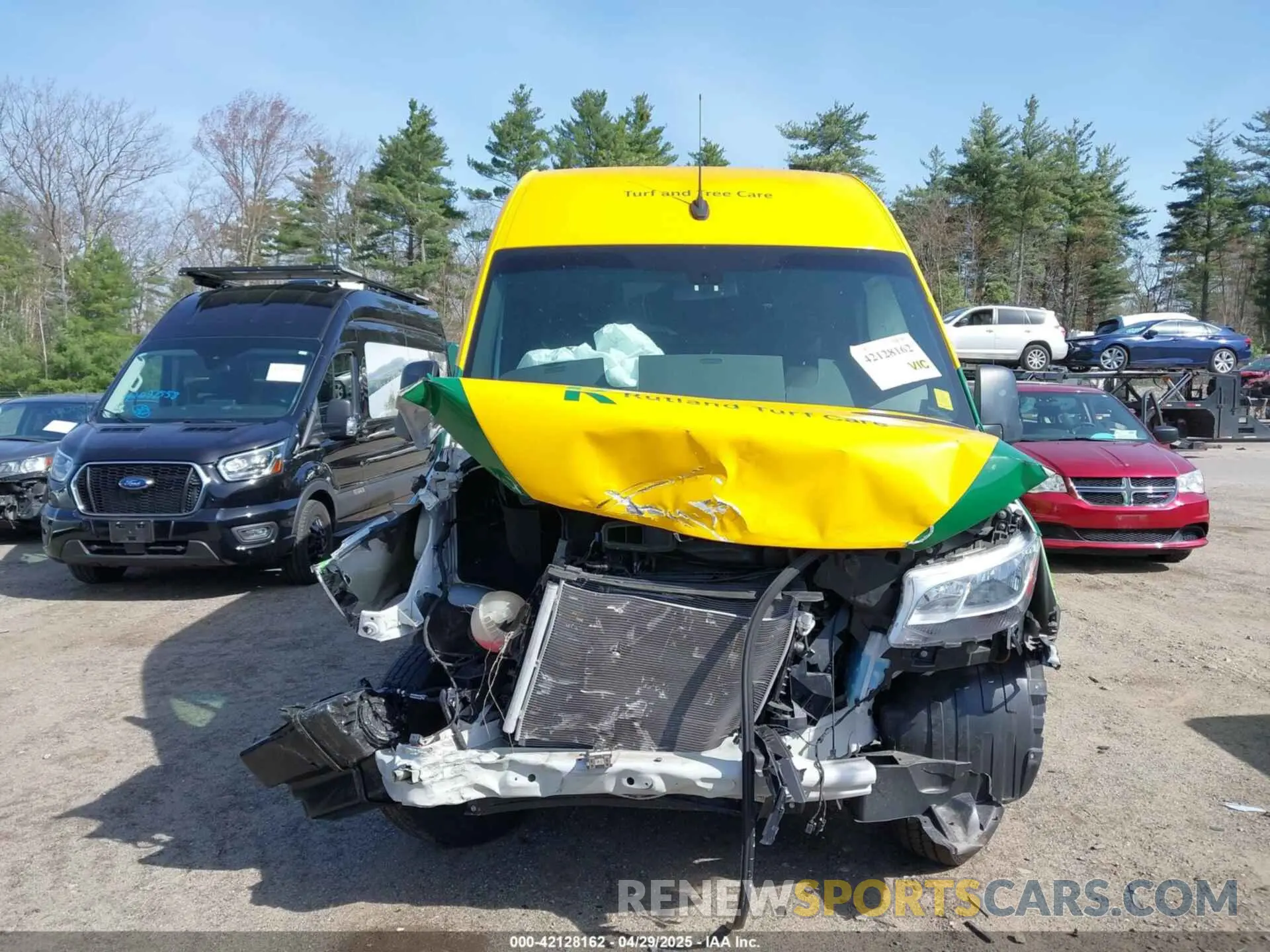 12 fotografías del automóvil dañado W1Y4NCHY6PT139276 MERCEDES-BENZ SPRINTER 2500 2023