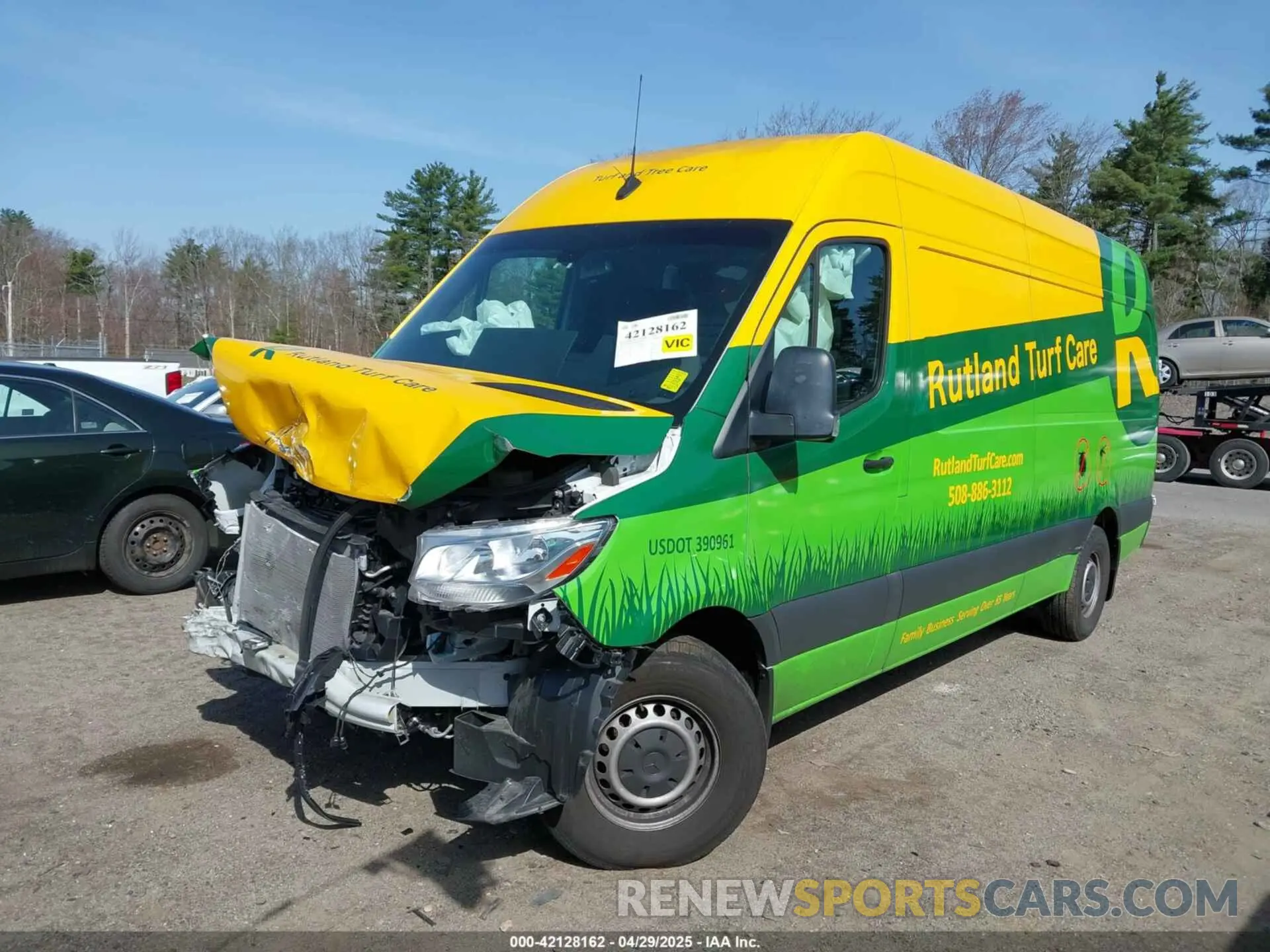 2 fotografías del automóvil dañado W1Y4NCHY6PT139276 MERCEDES-BENZ SPRINTER 2500 2023