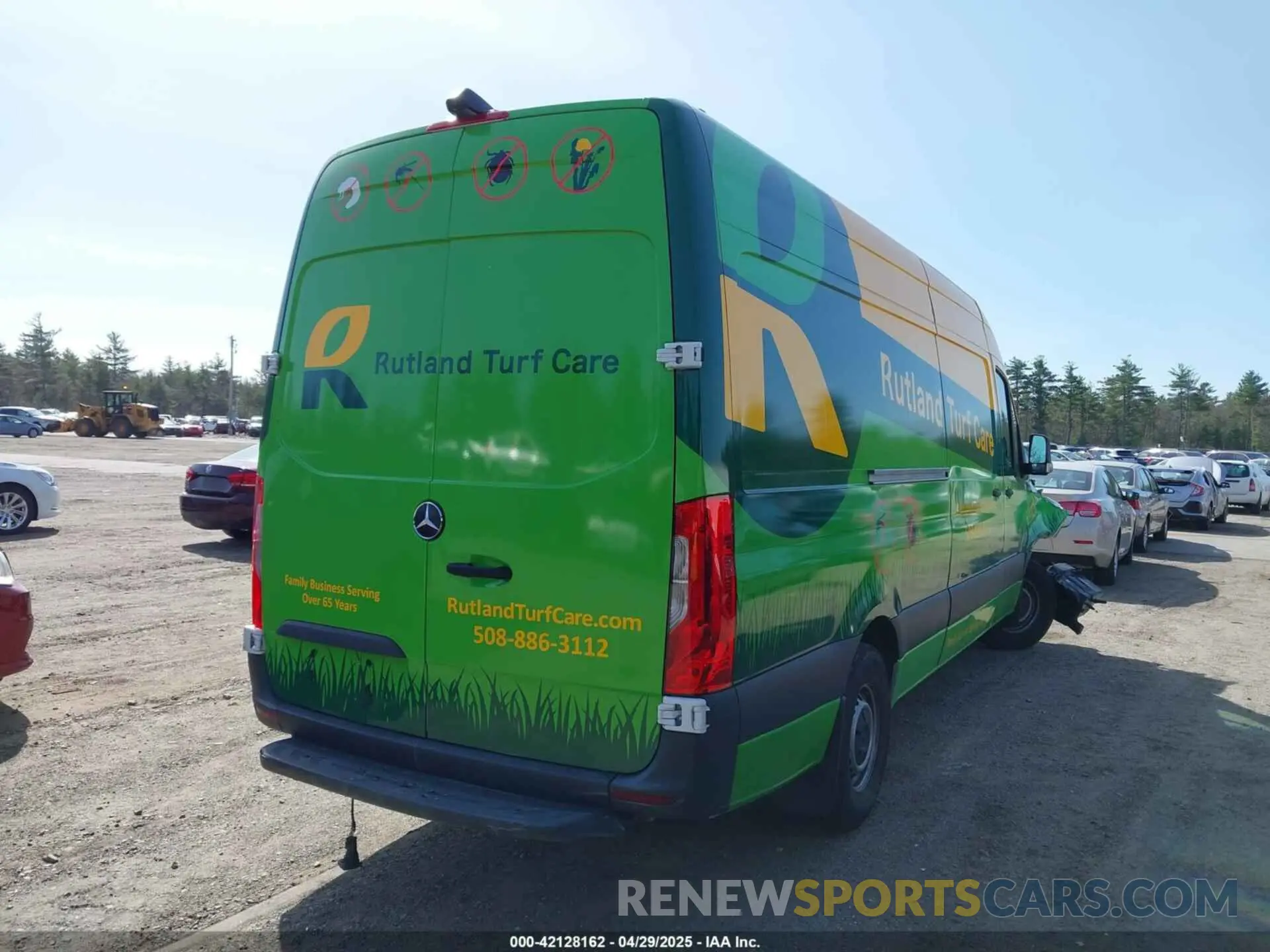 4 fotografías del automóvil dañado W1Y4NCHY6PT139276 MERCEDES-BENZ SPRINTER 2500 2023