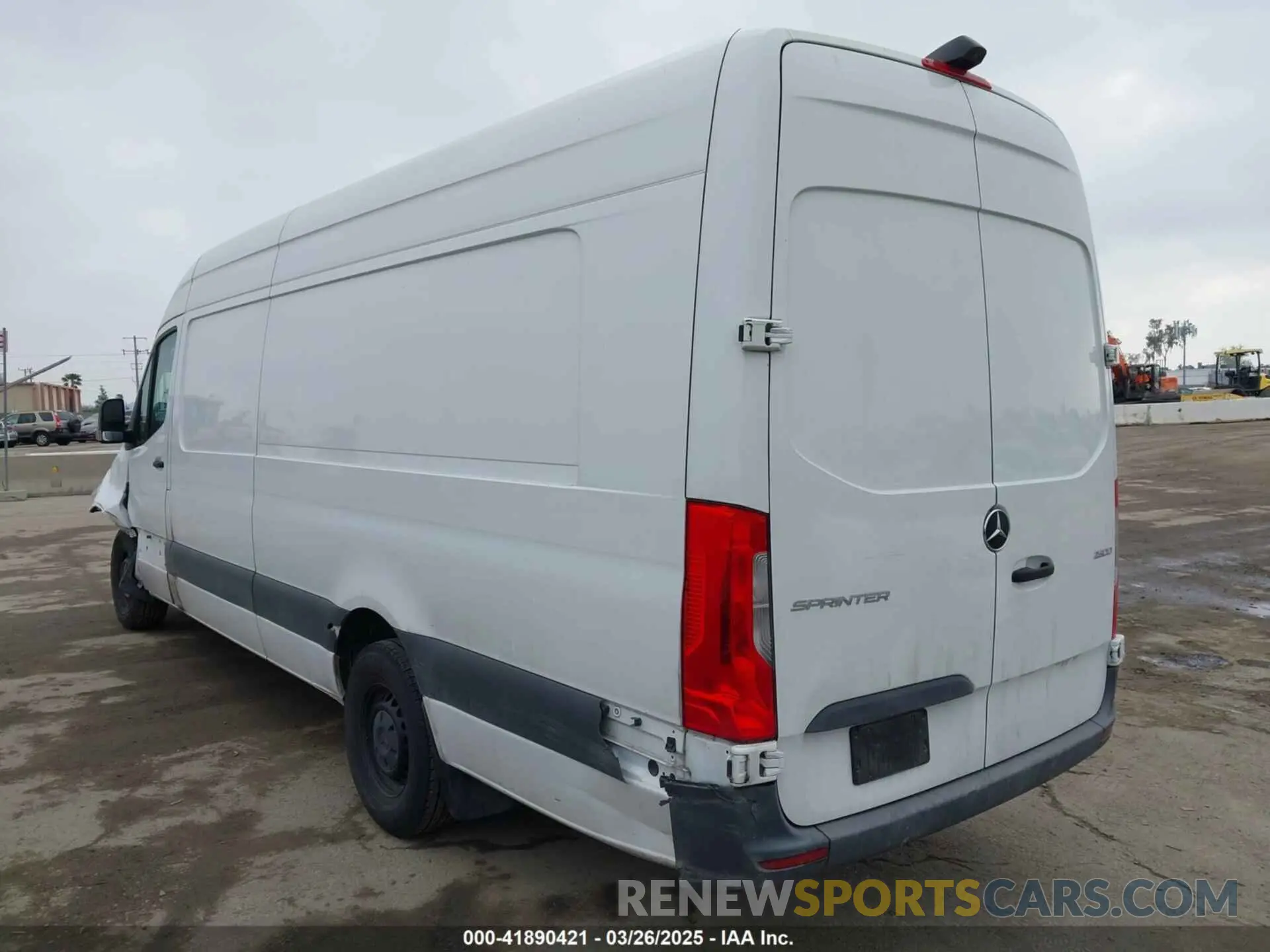 3 fotografías del automóvil dañado W1Y4NDHY1PT136193 MERCEDES-BENZ SPRINTER 2500 2023