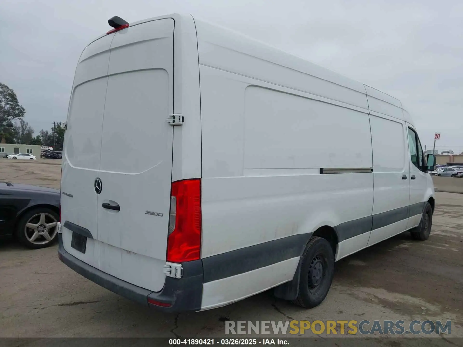 4 fotografías del automóvil dañado W1Y4NDHY1PT136193 MERCEDES-BENZ SPRINTER 2500 2023