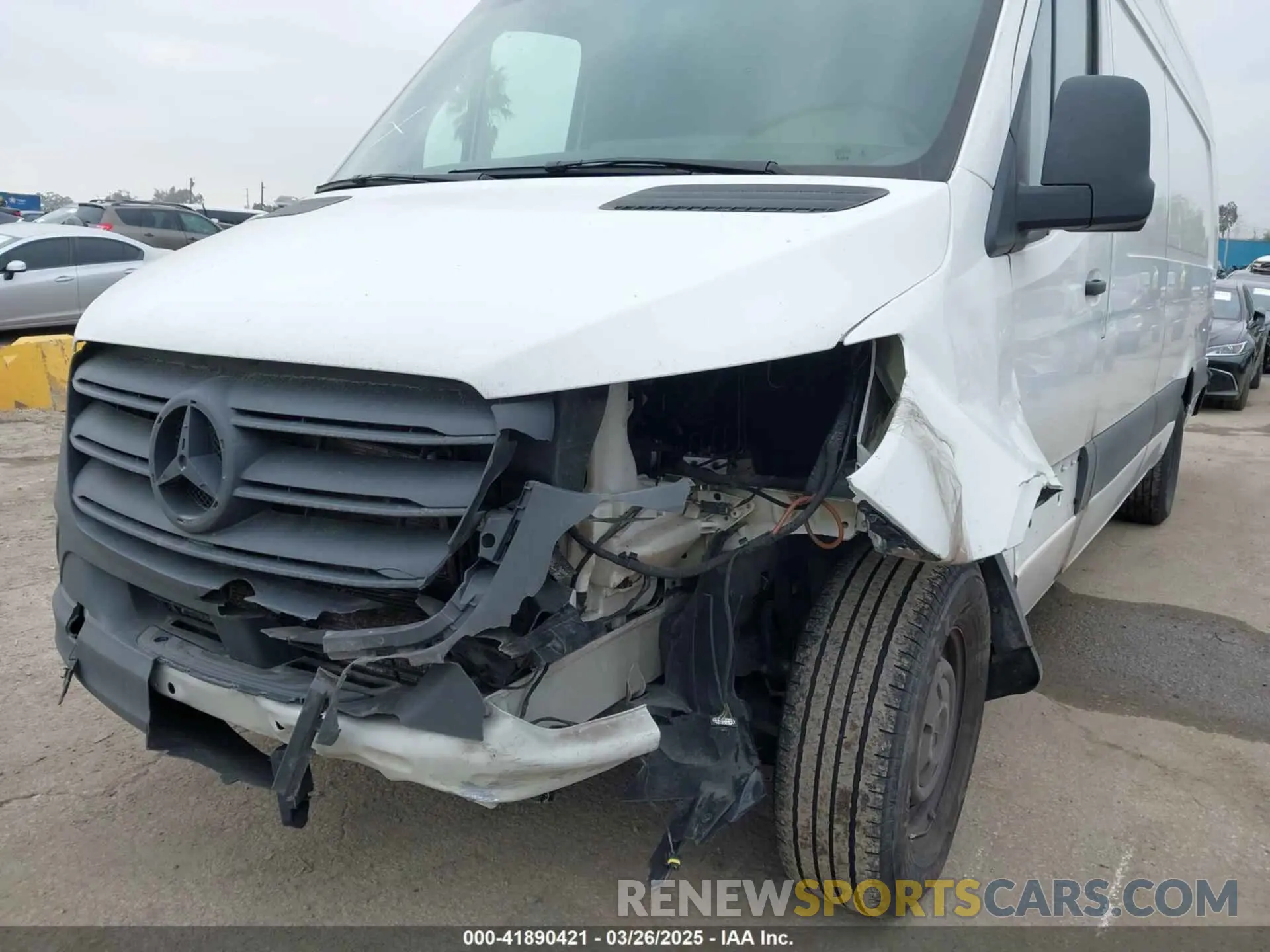 6 fotografías del automóvil dañado W1Y4NDHY1PT136193 MERCEDES-BENZ SPRINTER 2500 2023