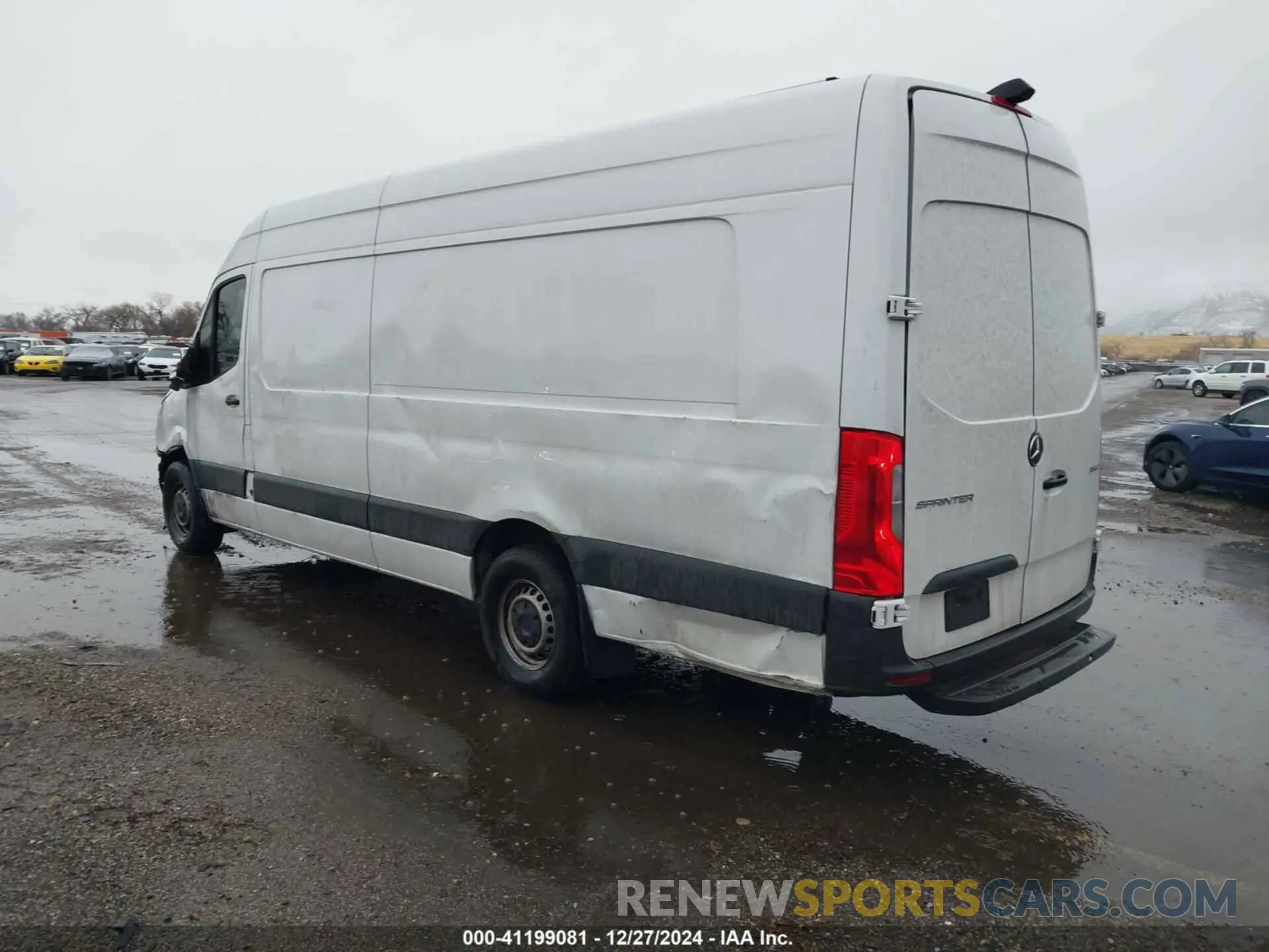 3 fotografías del automóvil dañado W1Y4NDHY3PT155389 MERCEDES-BENZ SPRINTER 2500 2023