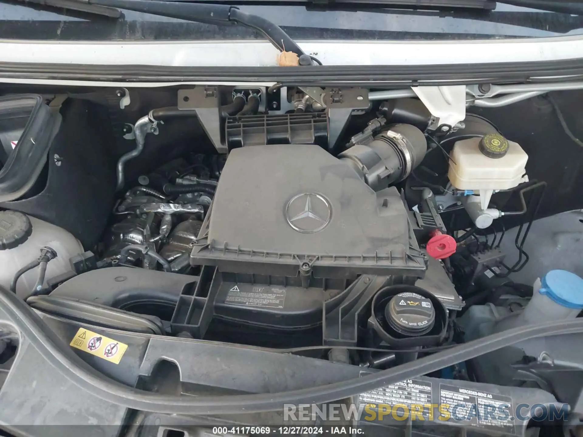 10 fotografías del automóvil dañado W1Y4NDHY5PT143292 MERCEDES-BENZ SPRINTER 2500 2023
