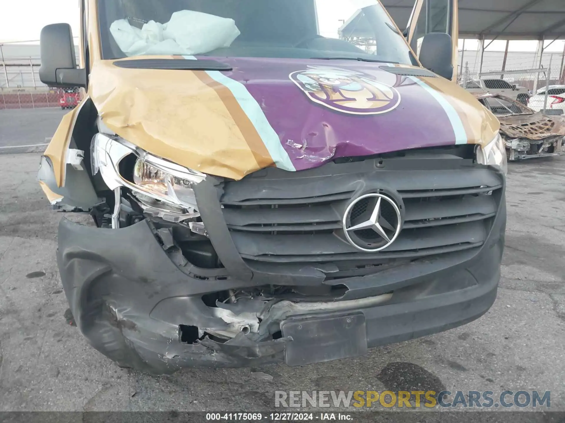 6 fotografías del automóvil dañado W1Y4NDHY5PT143292 MERCEDES-BENZ SPRINTER 2500 2023