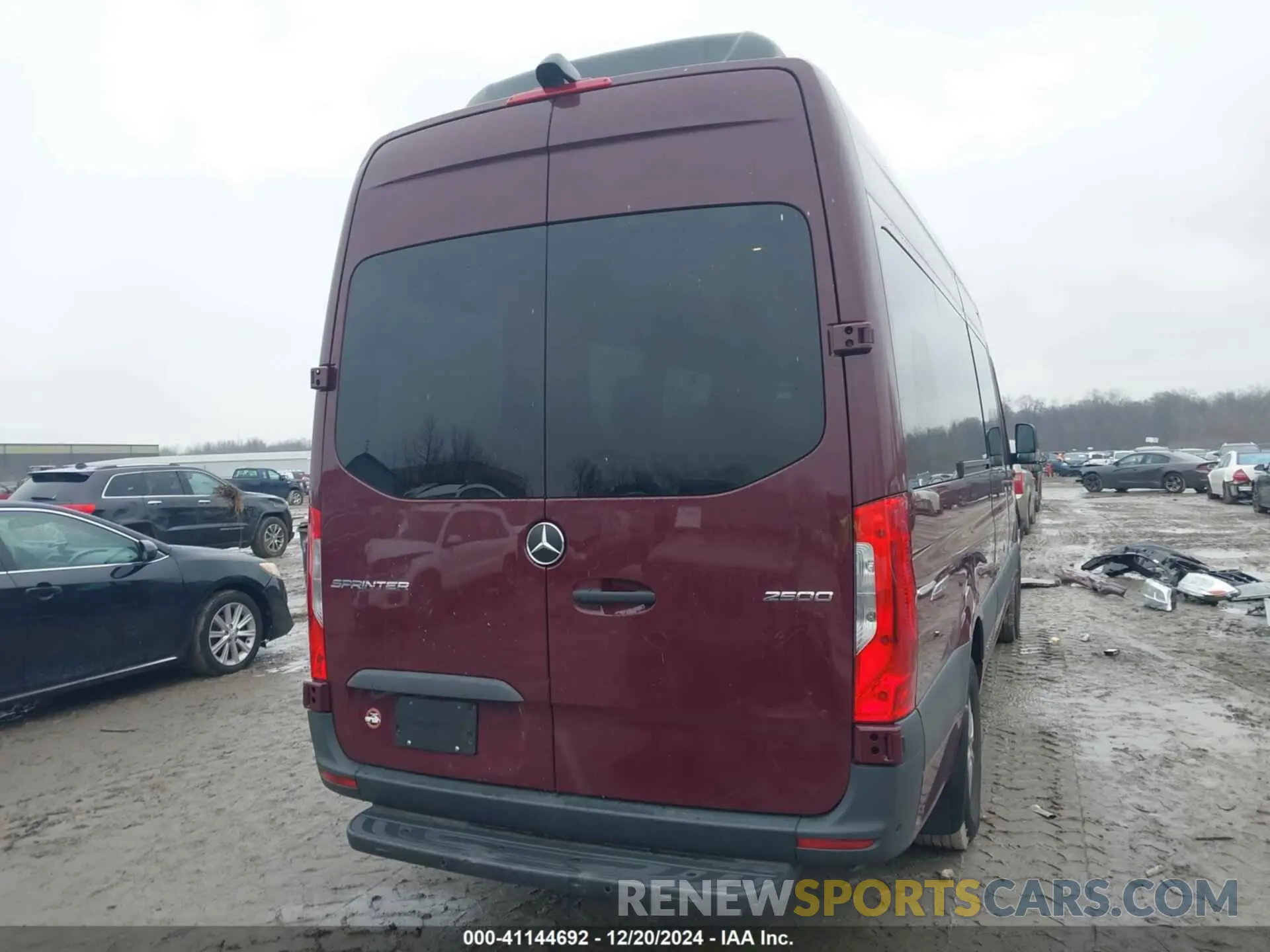 17 fotografías del automóvil dañado W1Z4KGHY6PT130055 MERCEDES-BENZ SPRINTER 2500 2023