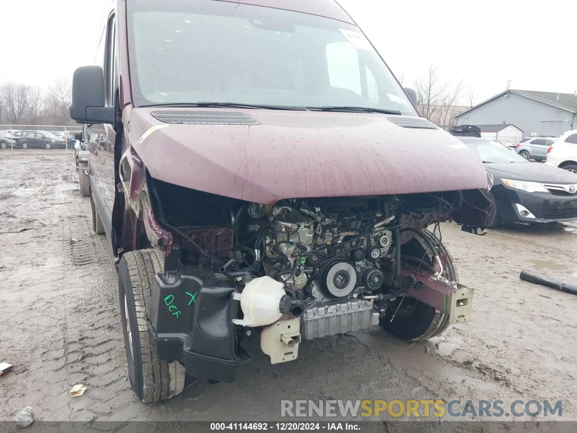 6 fotografías del automóvil dañado W1Z4KGHY6PT130055 MERCEDES-BENZ SPRINTER 2500 2023