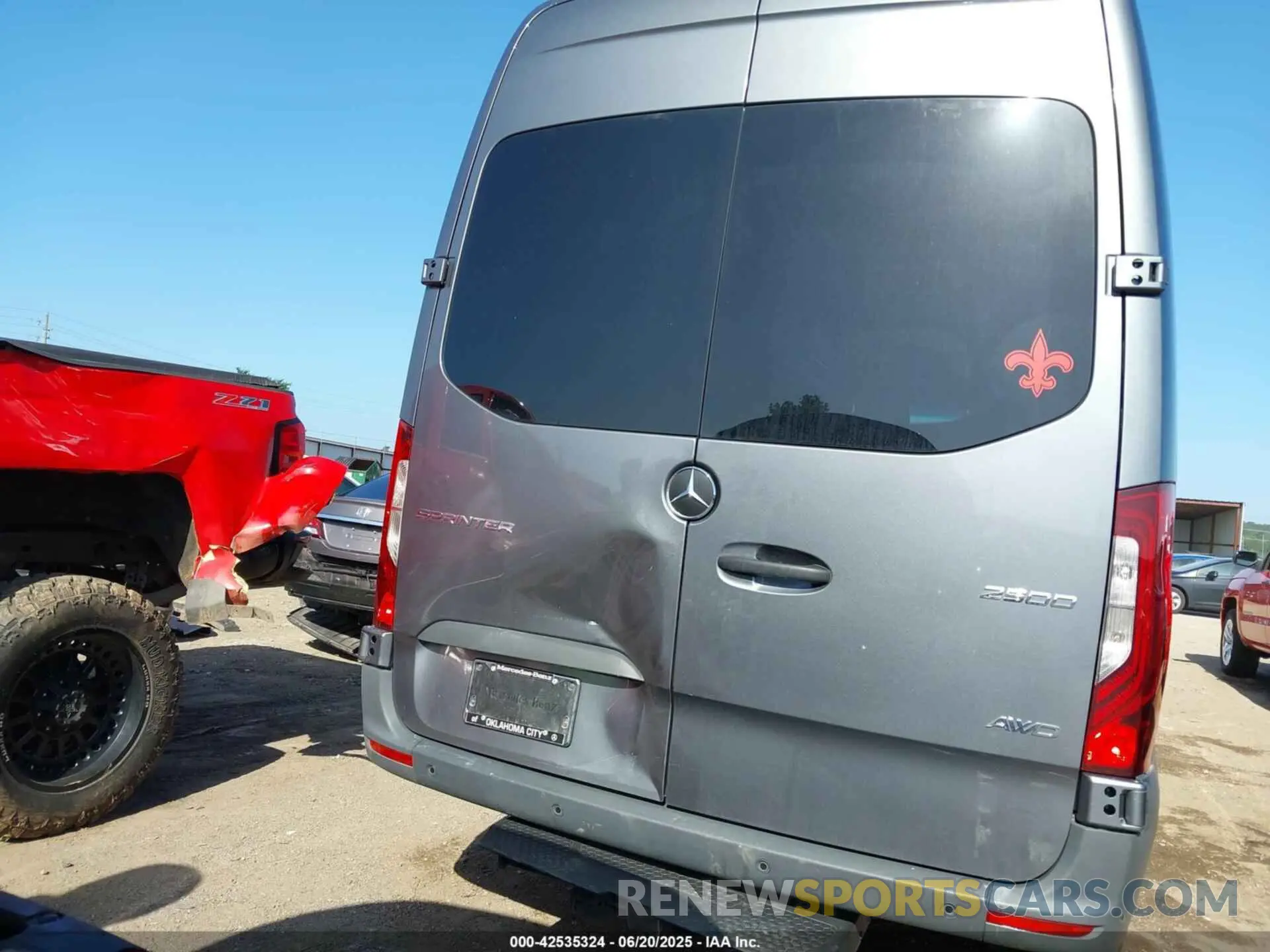 16 fotografías del automóvil dañado W1W4NCVY7RT156717 MERCEDES-BENZ SPRINTER 2500 2024