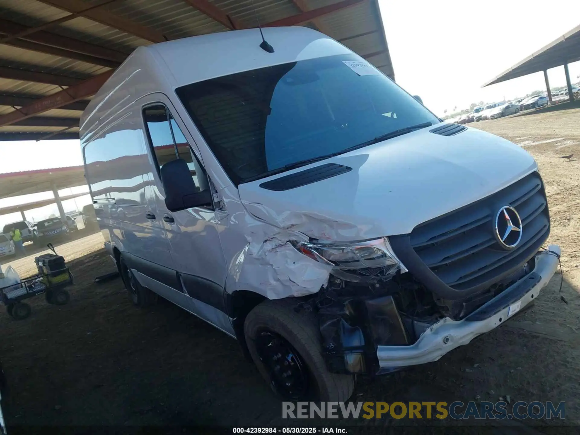1 fotografías del automóvil dañado W1Y4KBHY1RT179769 MERCEDES-BENZ SPRINTER 2500 2024