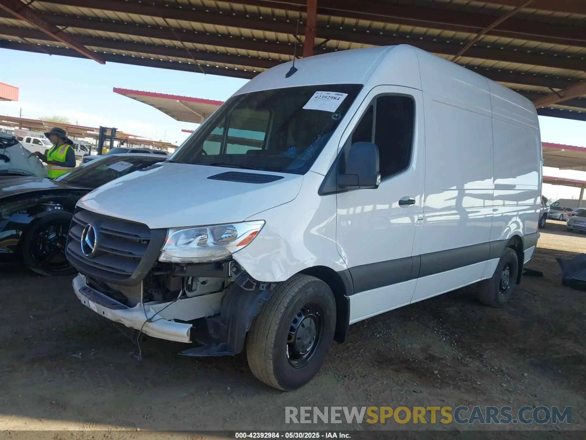 2 fotografías del automóvil dañado W1Y4KBHY1RT179769 MERCEDES-BENZ SPRINTER 2500 2024