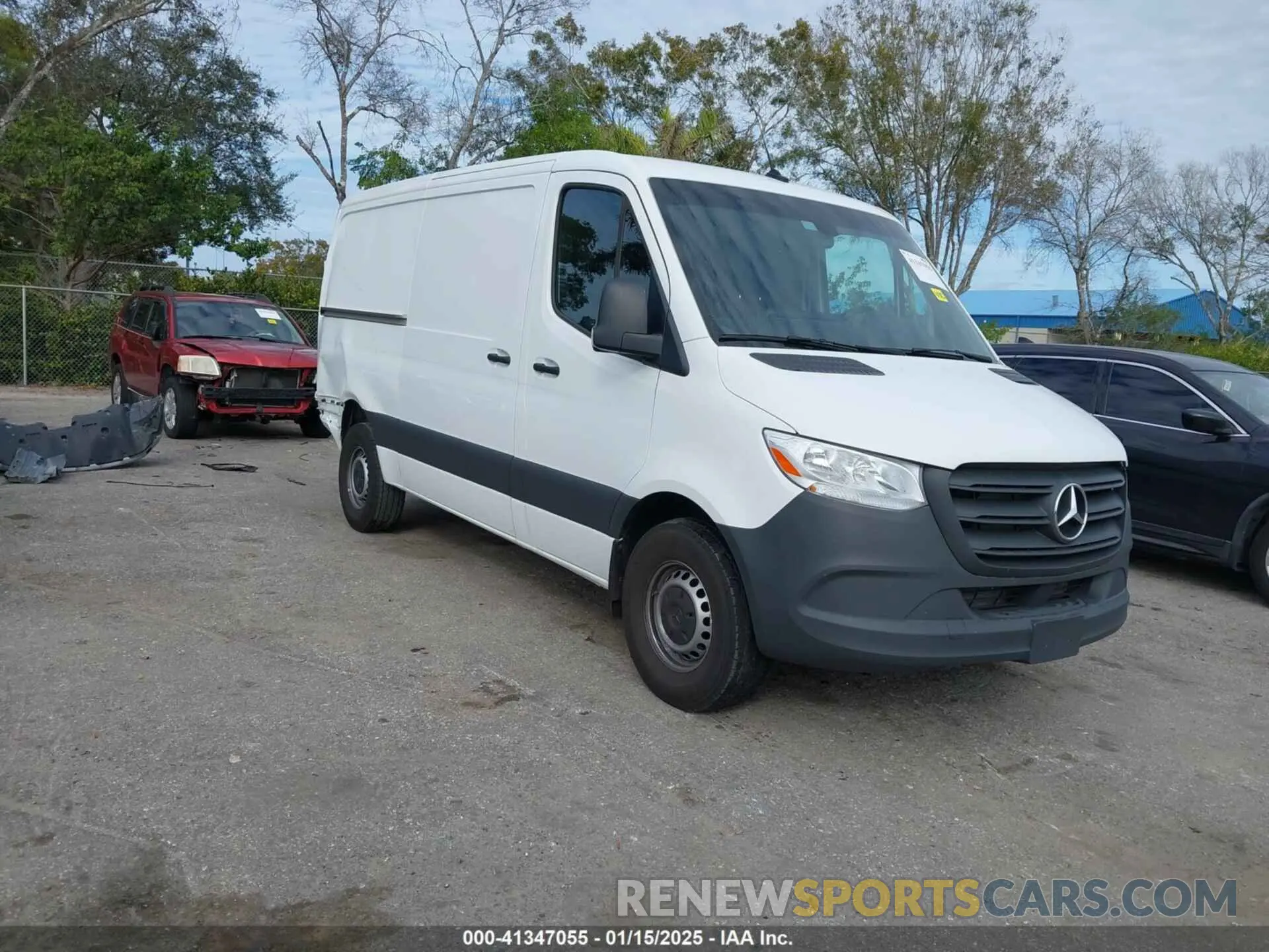 1 fotografías del automóvil dañado W1Y4KBHY4RT175862 MERCEDES-BENZ SPRINTER 2500 2024