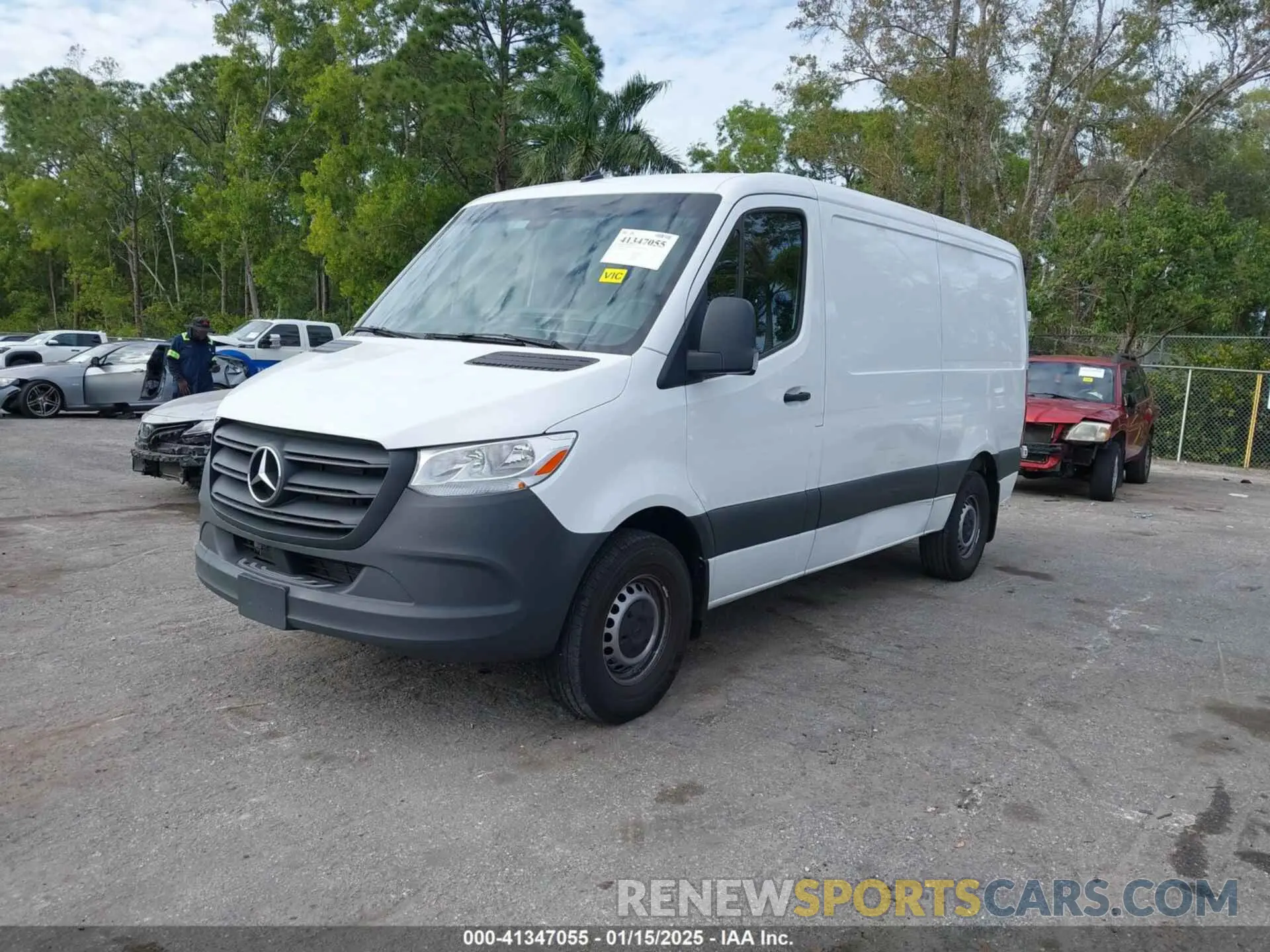 2 fotografías del automóvil dañado W1Y4KBHY4RT175862 MERCEDES-BENZ SPRINTER 2500 2024