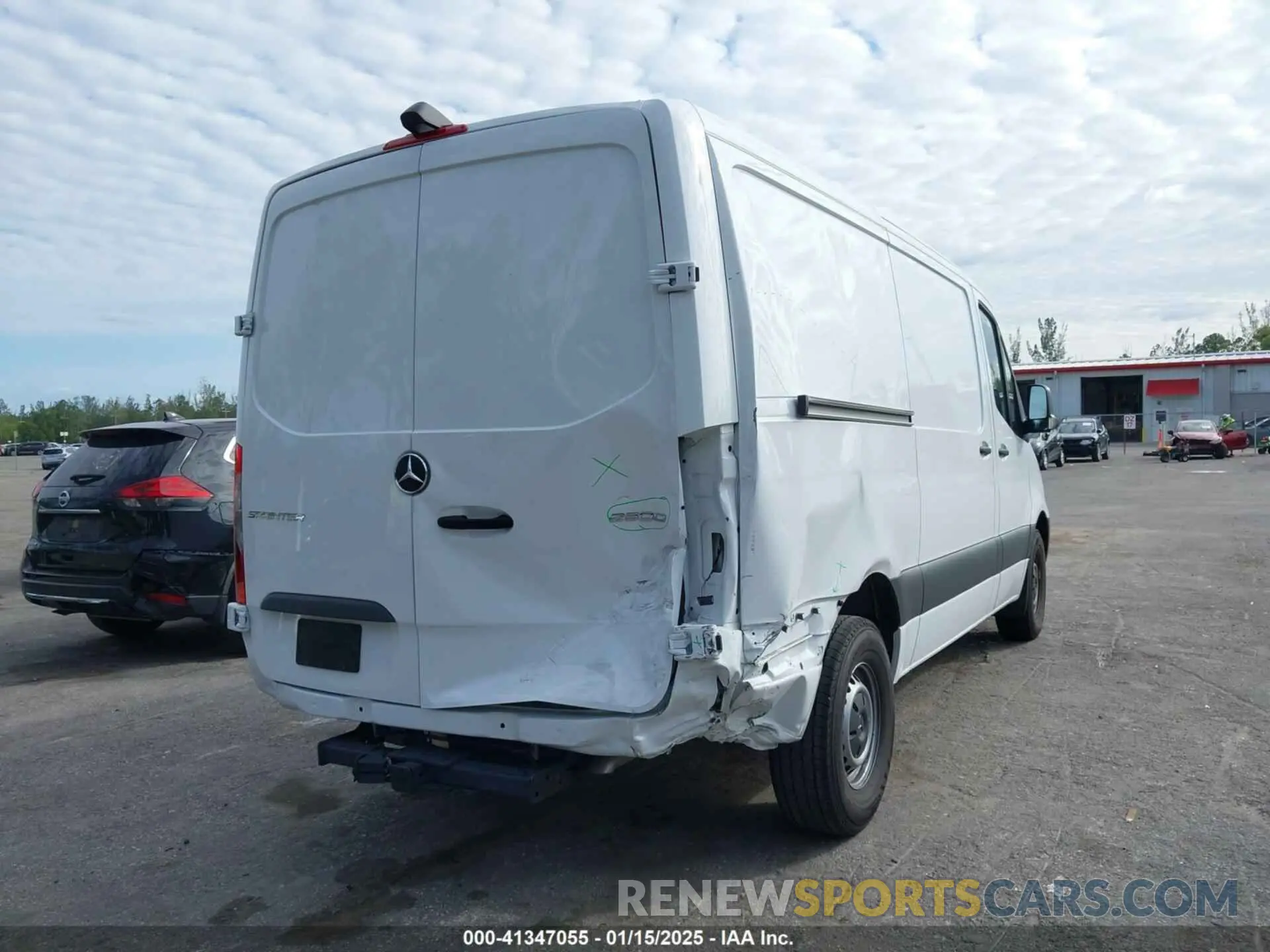 6 fotografías del automóvil dañado W1Y4KBHY4RT175862 MERCEDES-BENZ SPRINTER 2500 2024