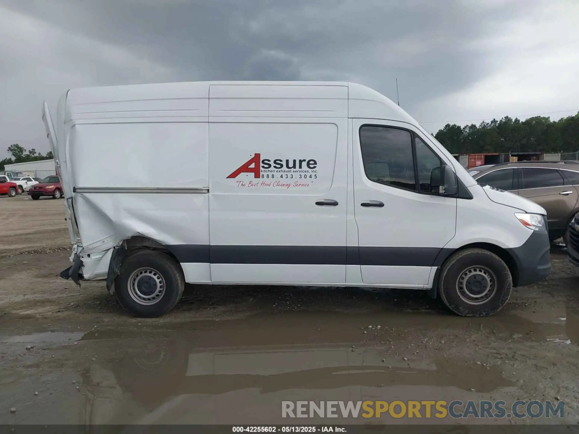 13 fotografías del automóvil dañado W1Y4KBHY5RT187258 MERCEDES-BENZ SPRINTER 2500 2024