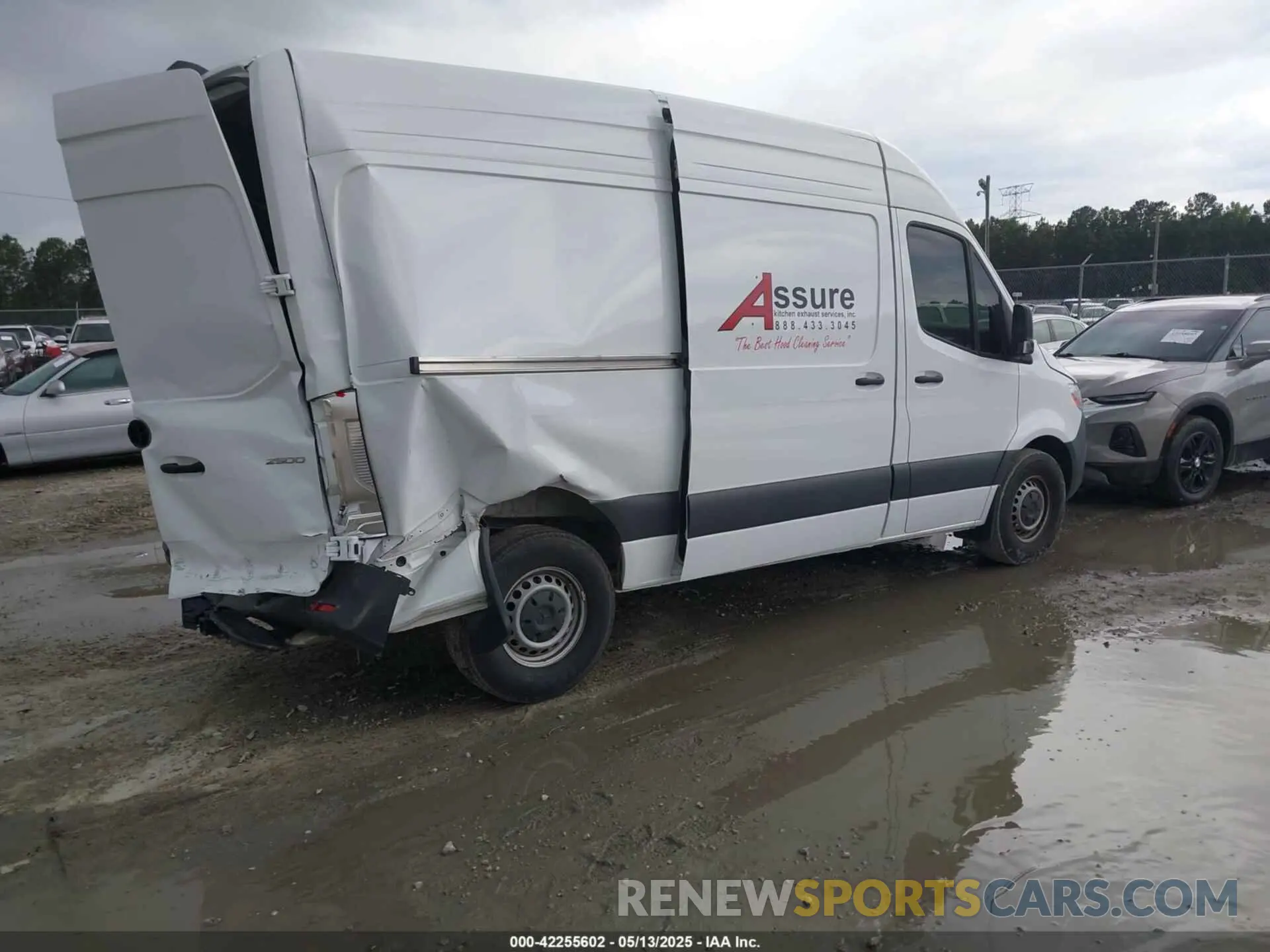 4 fotografías del automóvil dañado W1Y4KBHY5RT187258 MERCEDES-BENZ SPRINTER 2500 2024