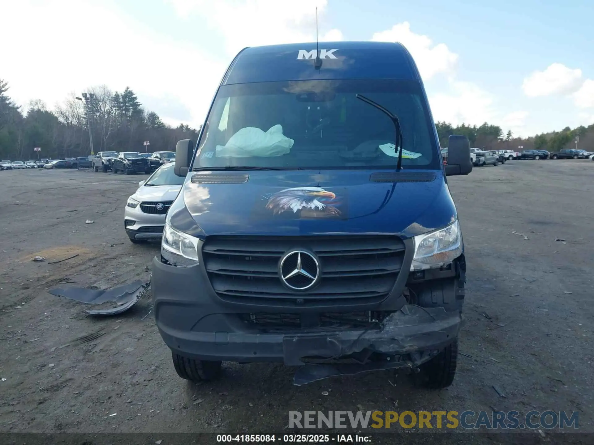 12 fotografías del automóvil dañado W1Y4NBVY5RT166017 MERCEDES-BENZ SPRINTER 2500 2024