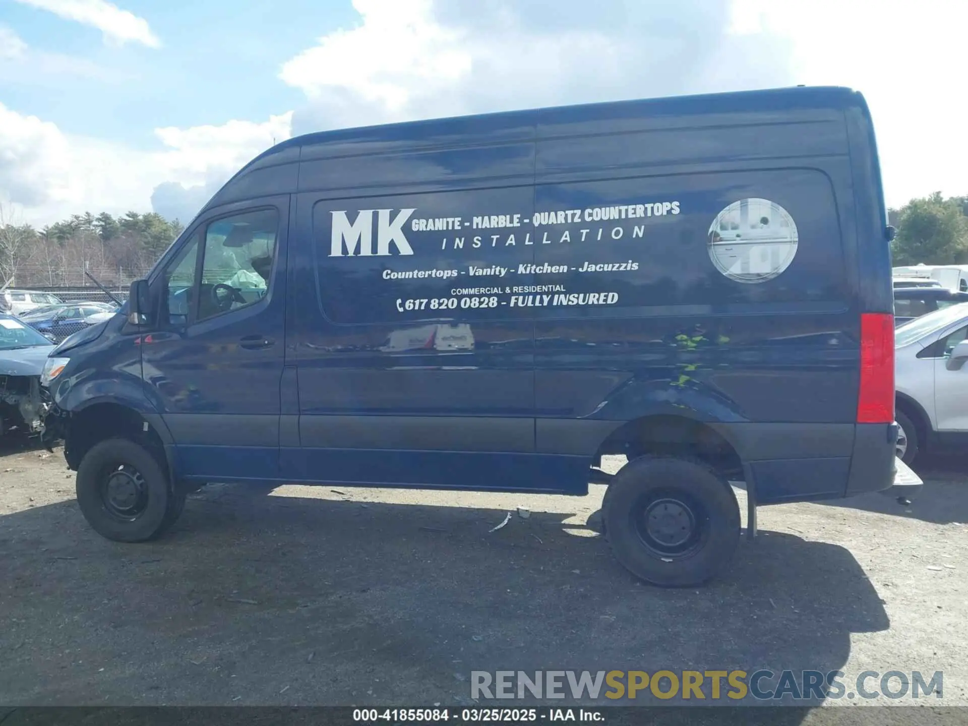 14 fotografías del automóvil dañado W1Y4NBVY5RT166017 MERCEDES-BENZ SPRINTER 2500 2024