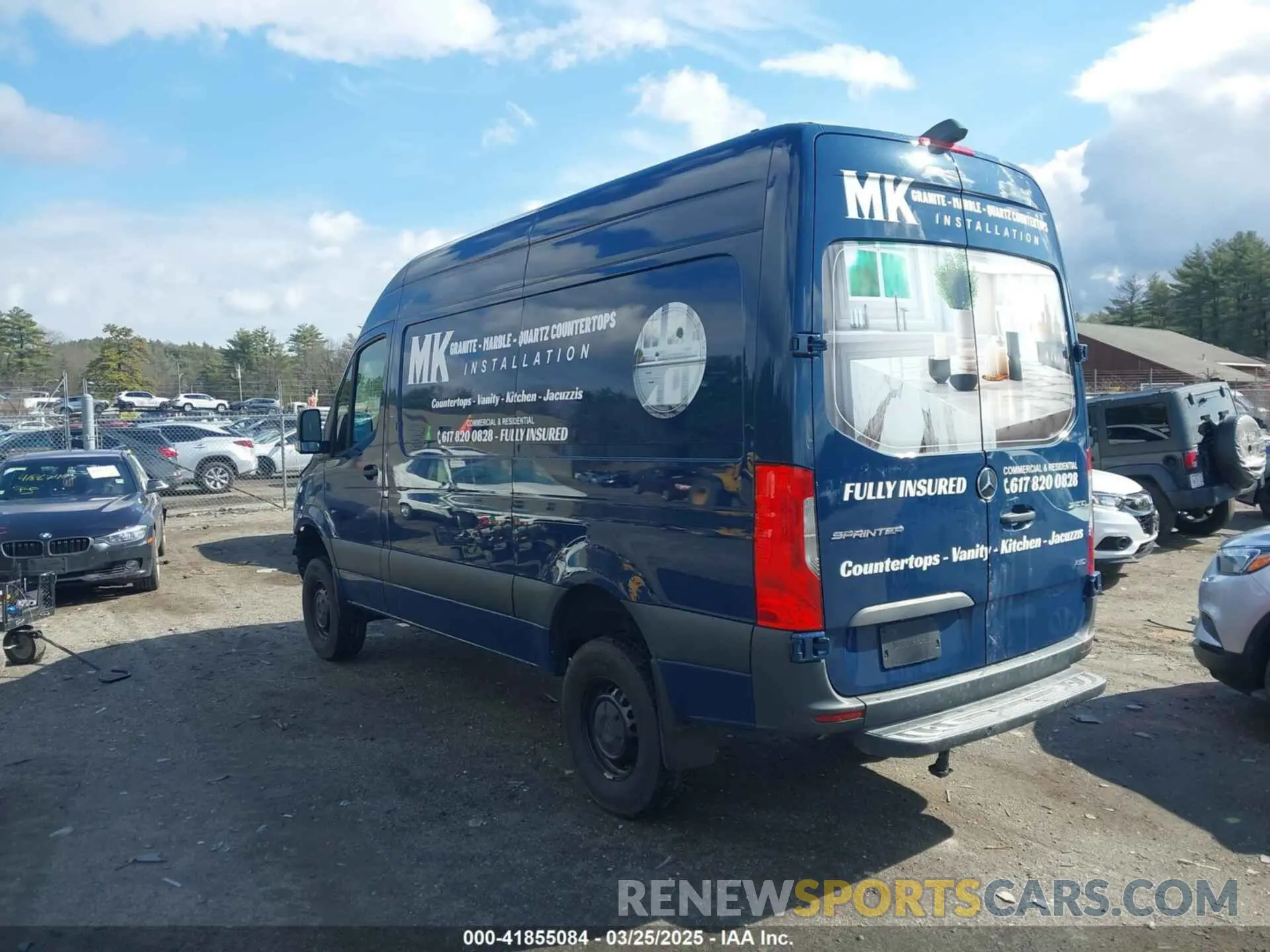 3 fotografías del automóvil dañado W1Y4NBVY5RT166017 MERCEDES-BENZ SPRINTER 2500 2024