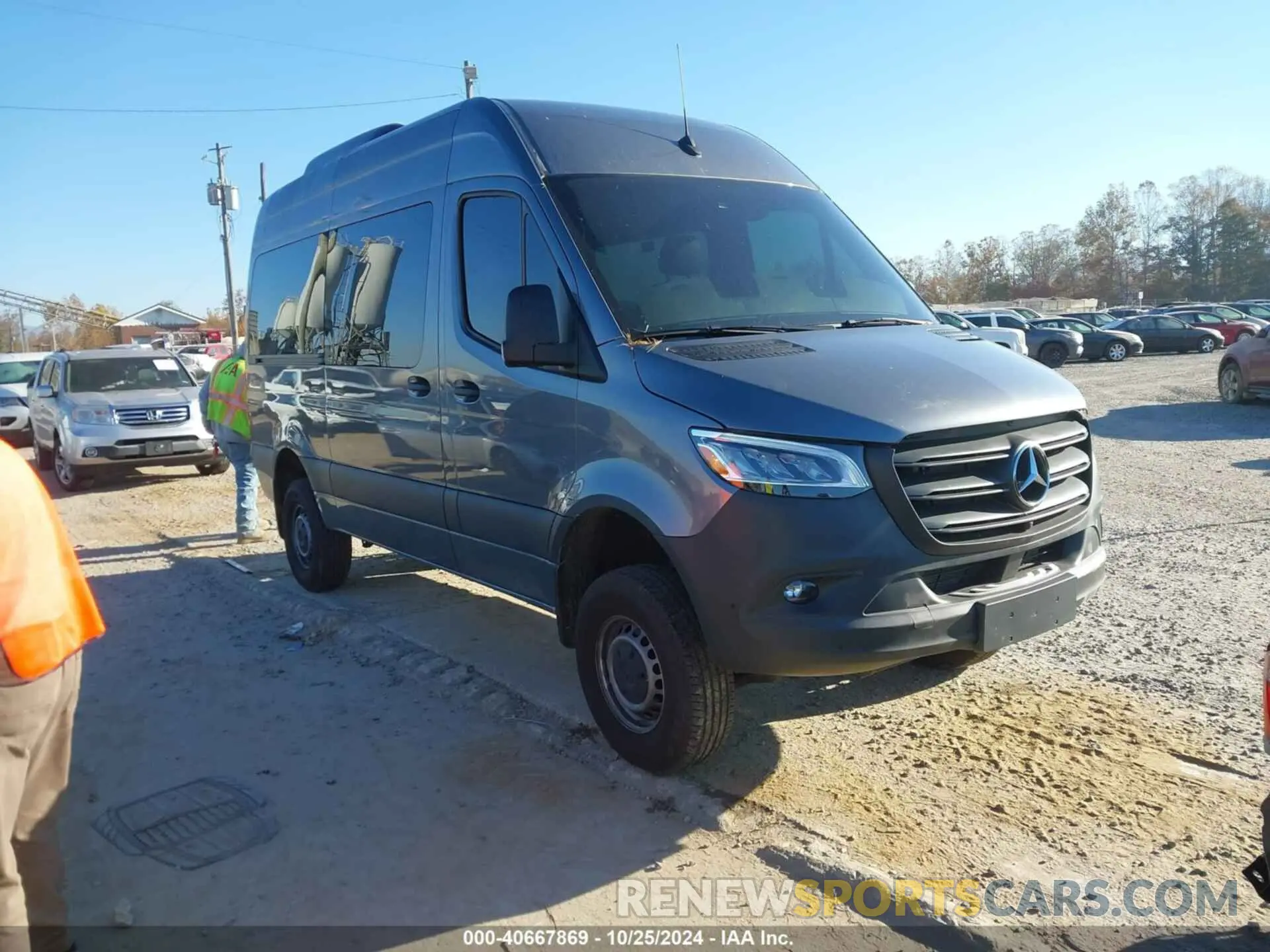 1 fotografías del automóvil dañado W1Z4NFVYXRP642354 MERCEDES-BENZ SPRINTER 2500 2024