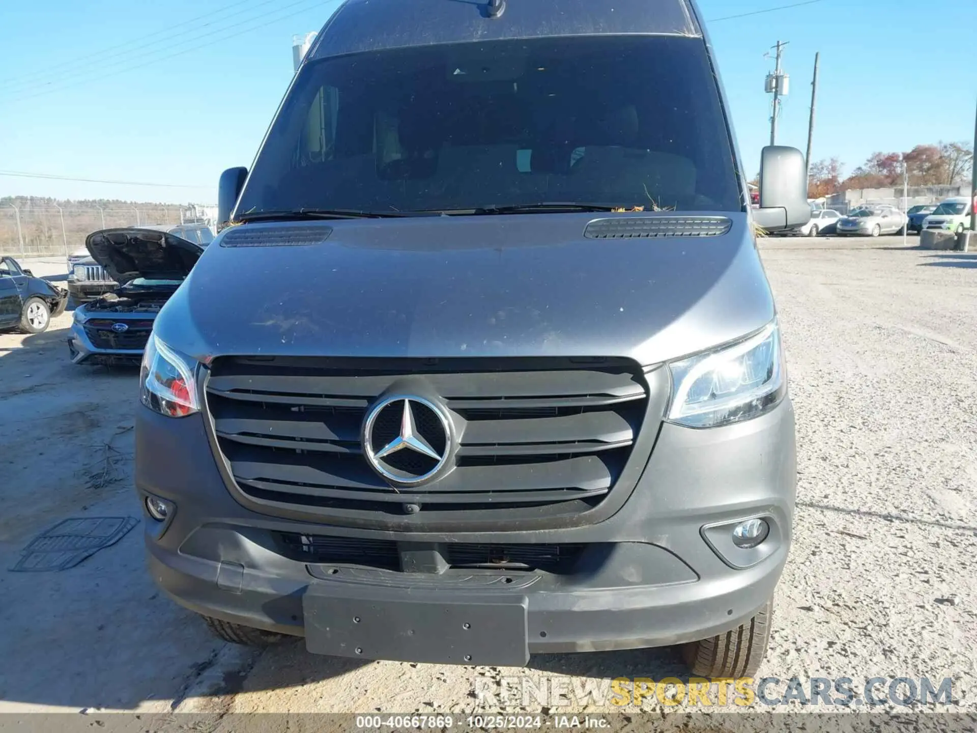 12 fotografías del automóvil dañado W1Z4NFVYXRP642354 MERCEDES-BENZ SPRINTER 2500 2024