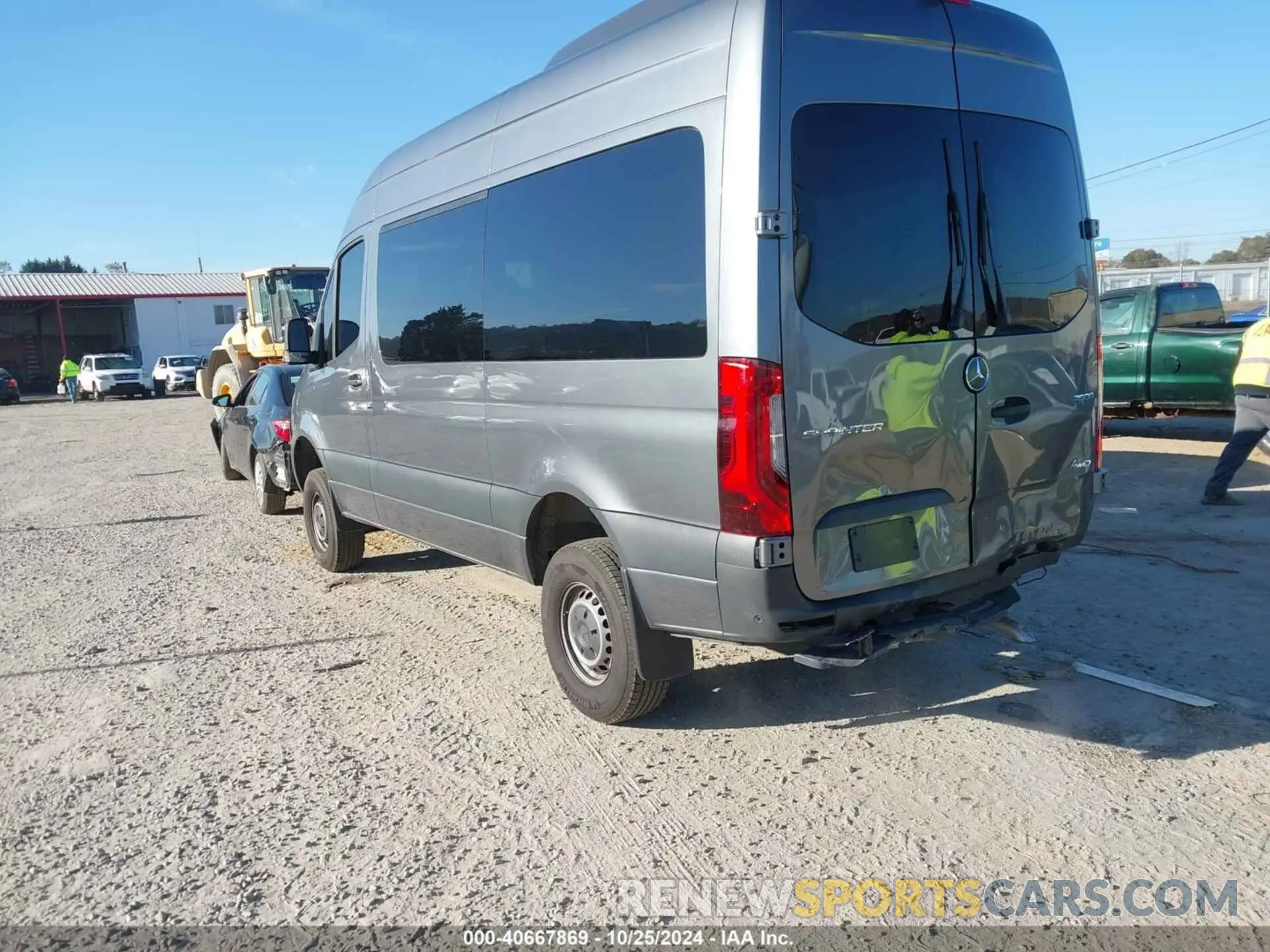 3 fotografías del automóvil dañado W1Z4NFVYXRP642354 MERCEDES-BENZ SPRINTER 2500 2024