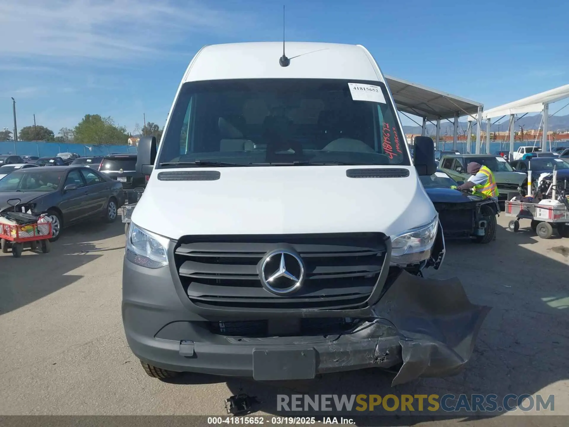 11 fotografías del automóvil dañado W1Y4NBHY4ST205052 MERCEDES-BENZ SPRINTER 2500 2025