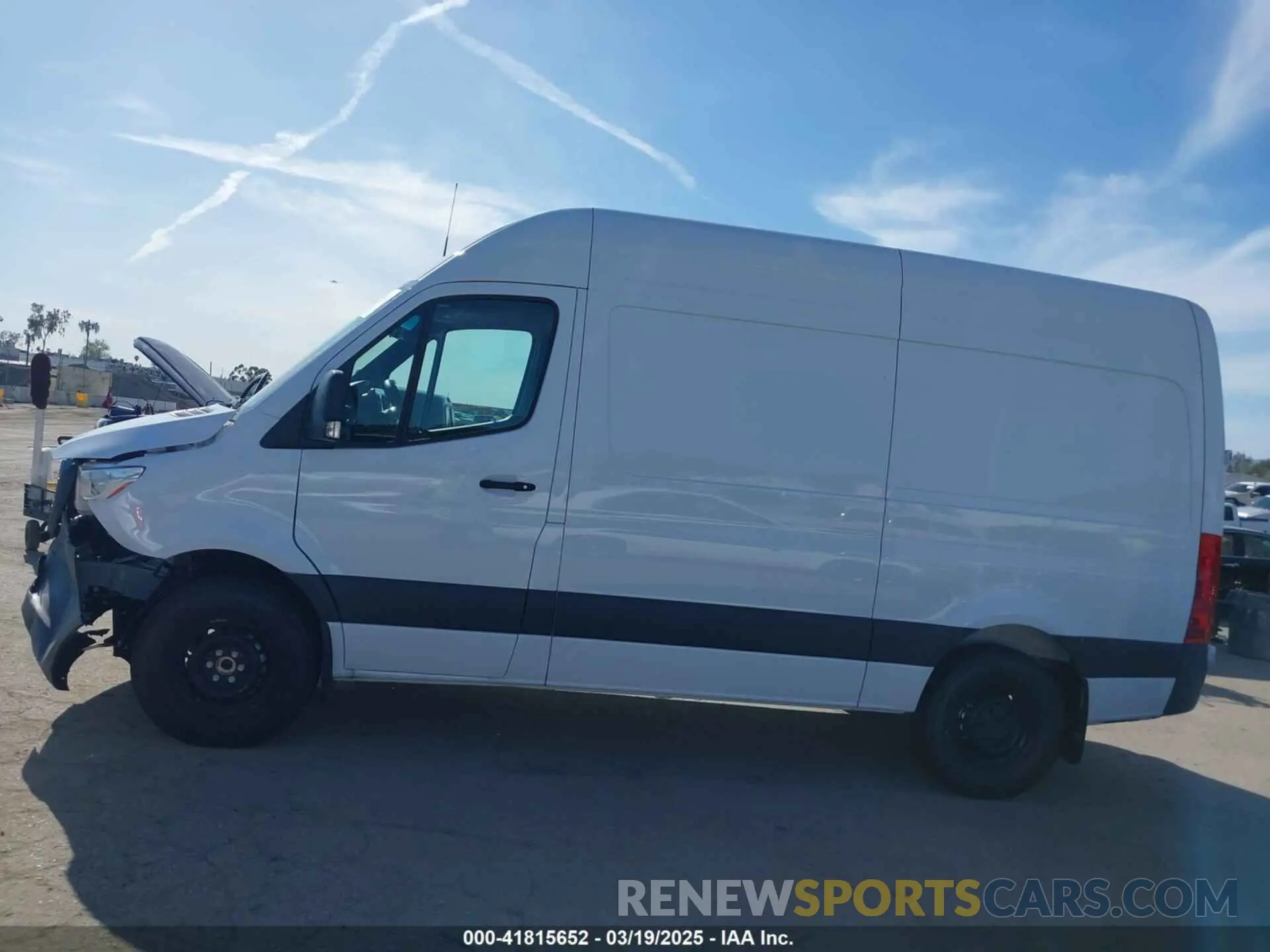 13 fotografías del automóvil dañado W1Y4NBHY4ST205052 MERCEDES-BENZ SPRINTER 2500 2025