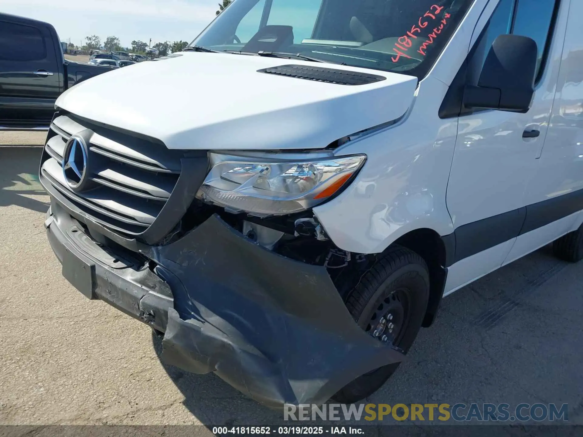 6 fotografías del automóvil dañado W1Y4NBHY4ST205052 MERCEDES-BENZ SPRINTER 2500 2025