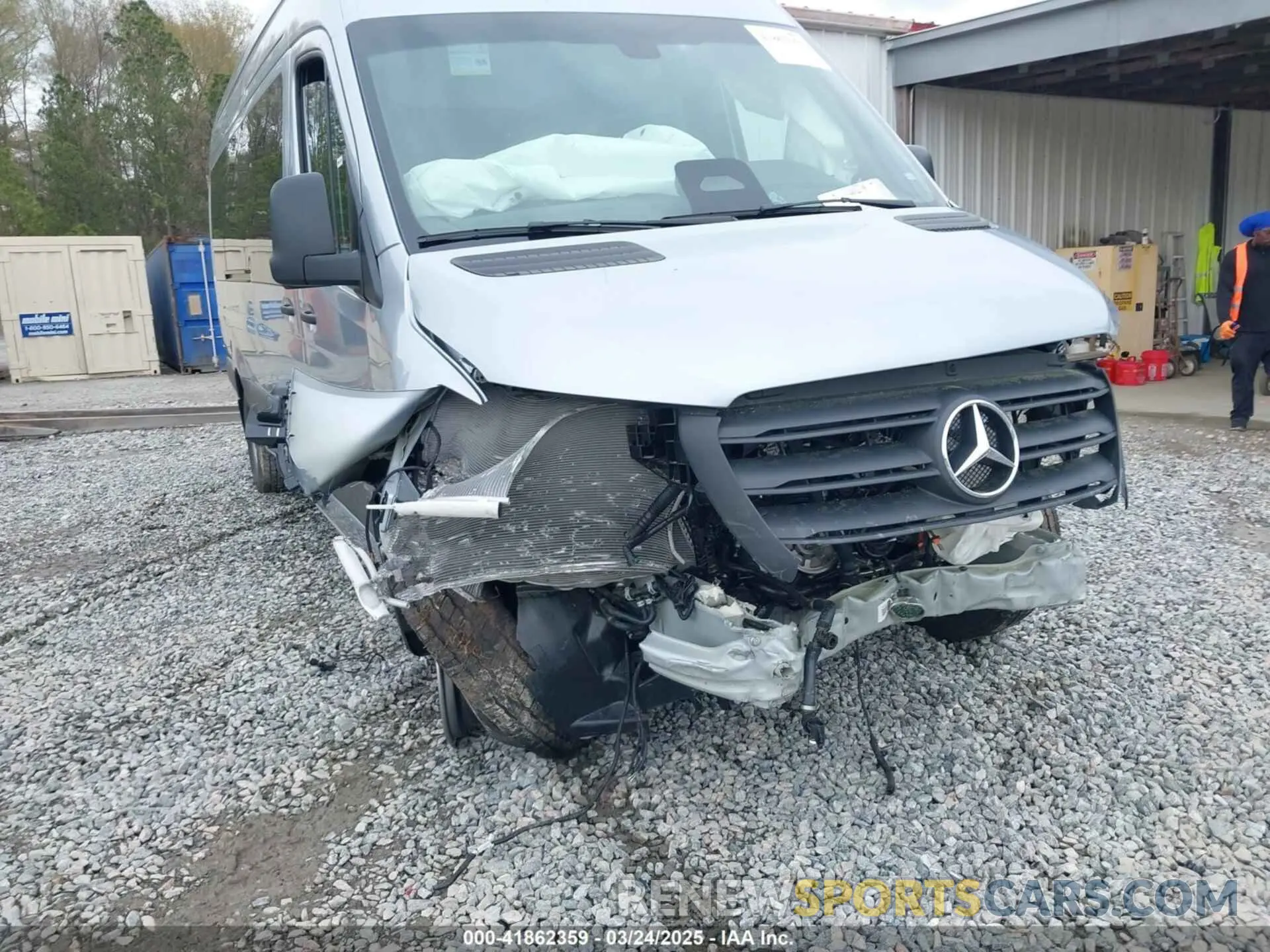 17 fotografías del automóvil dañado W1Z4KGHY1ST213191 MERCEDES-BENZ SPRINTER 2500 2025