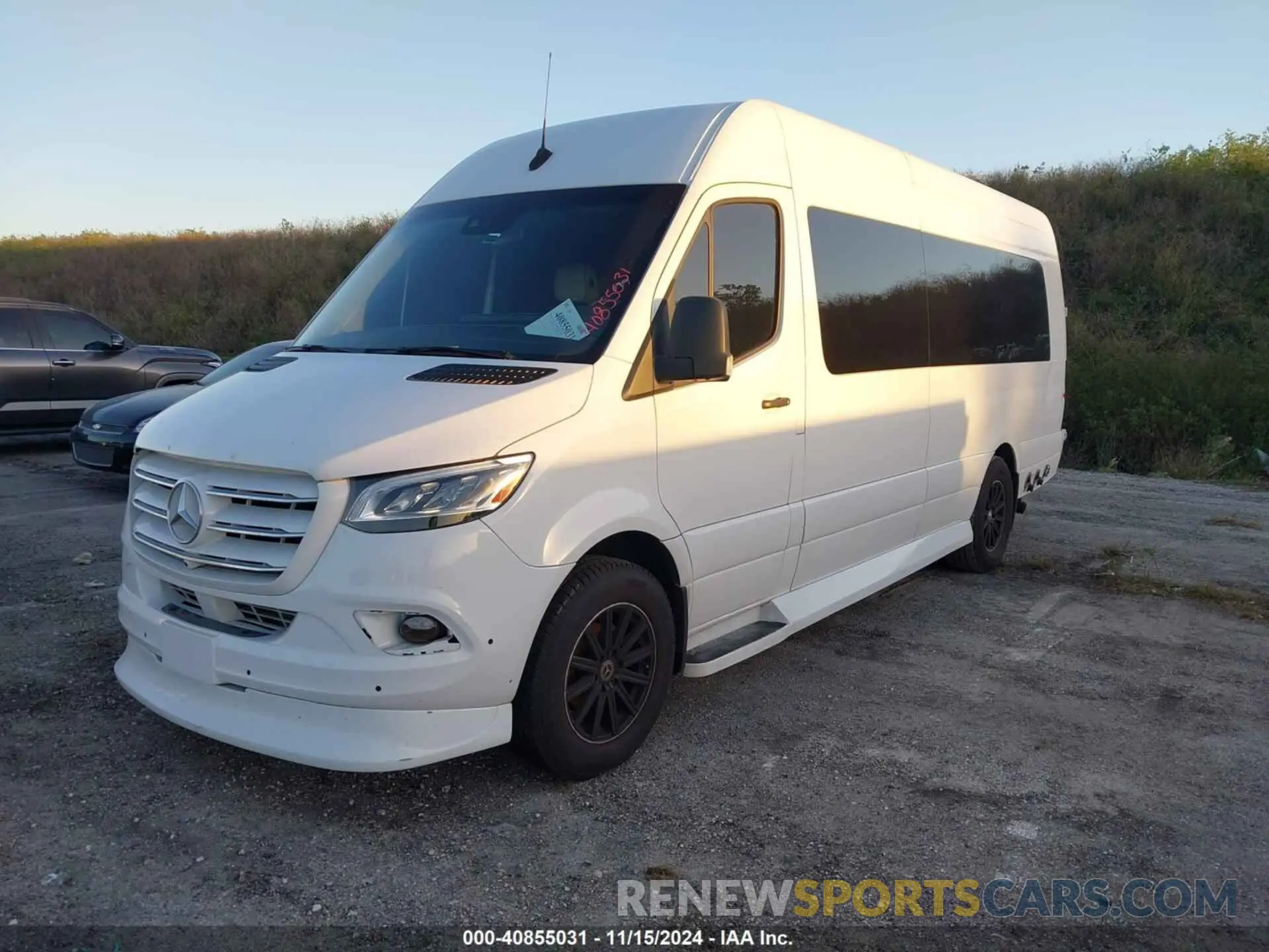 2 fotografías del automóvil dañado W1X5EDHYXLT043062 MERCEDES-BENZ SPRINTER 3500 2020