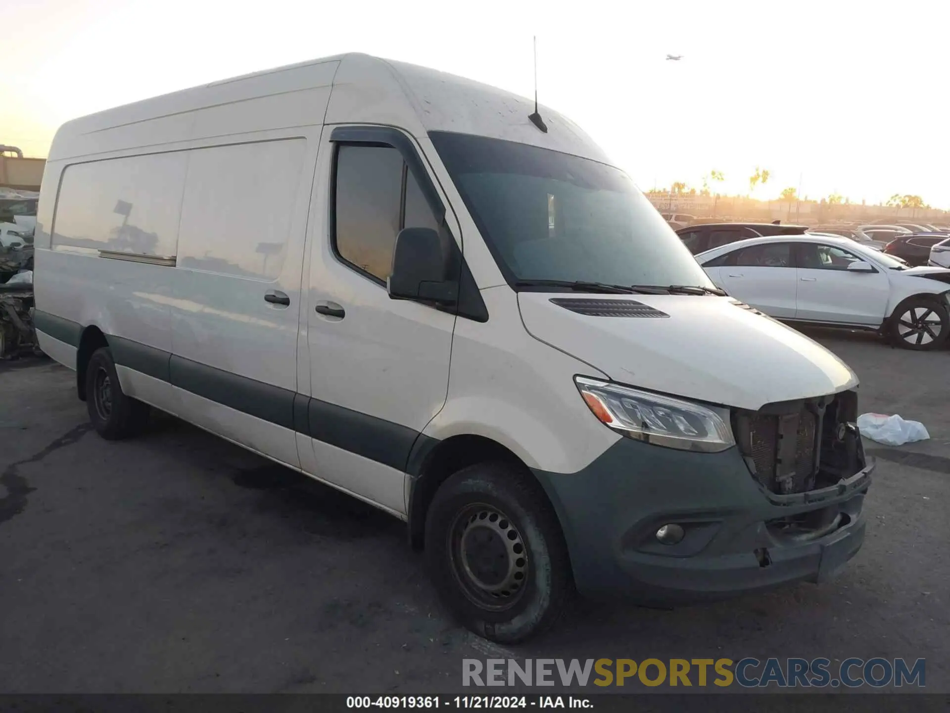 1 fotografías del automóvil dañado W1Y5EDHYXMT075717 MERCEDES-BENZ SPRINTER 3500 2021