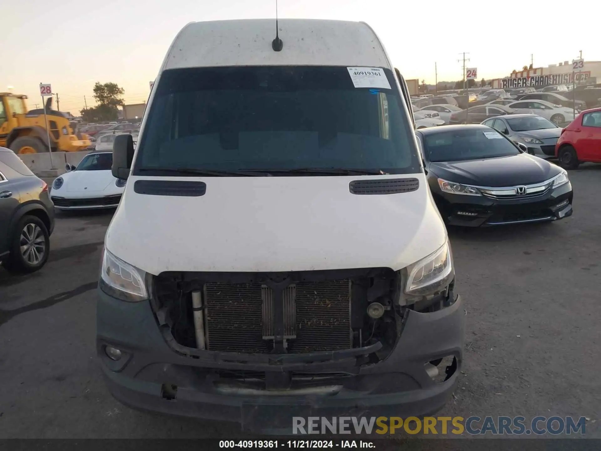 13 fotografías del automóvil dañado W1Y5EDHYXMT075717 MERCEDES-BENZ SPRINTER 3500 2021
