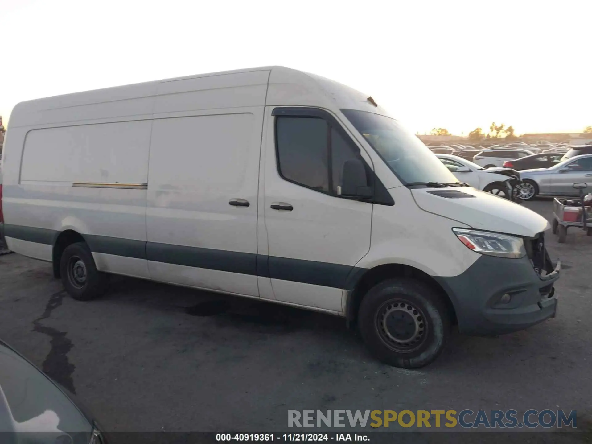 14 fotografías del automóvil dañado W1Y5EDHYXMT075717 MERCEDES-BENZ SPRINTER 3500 2021