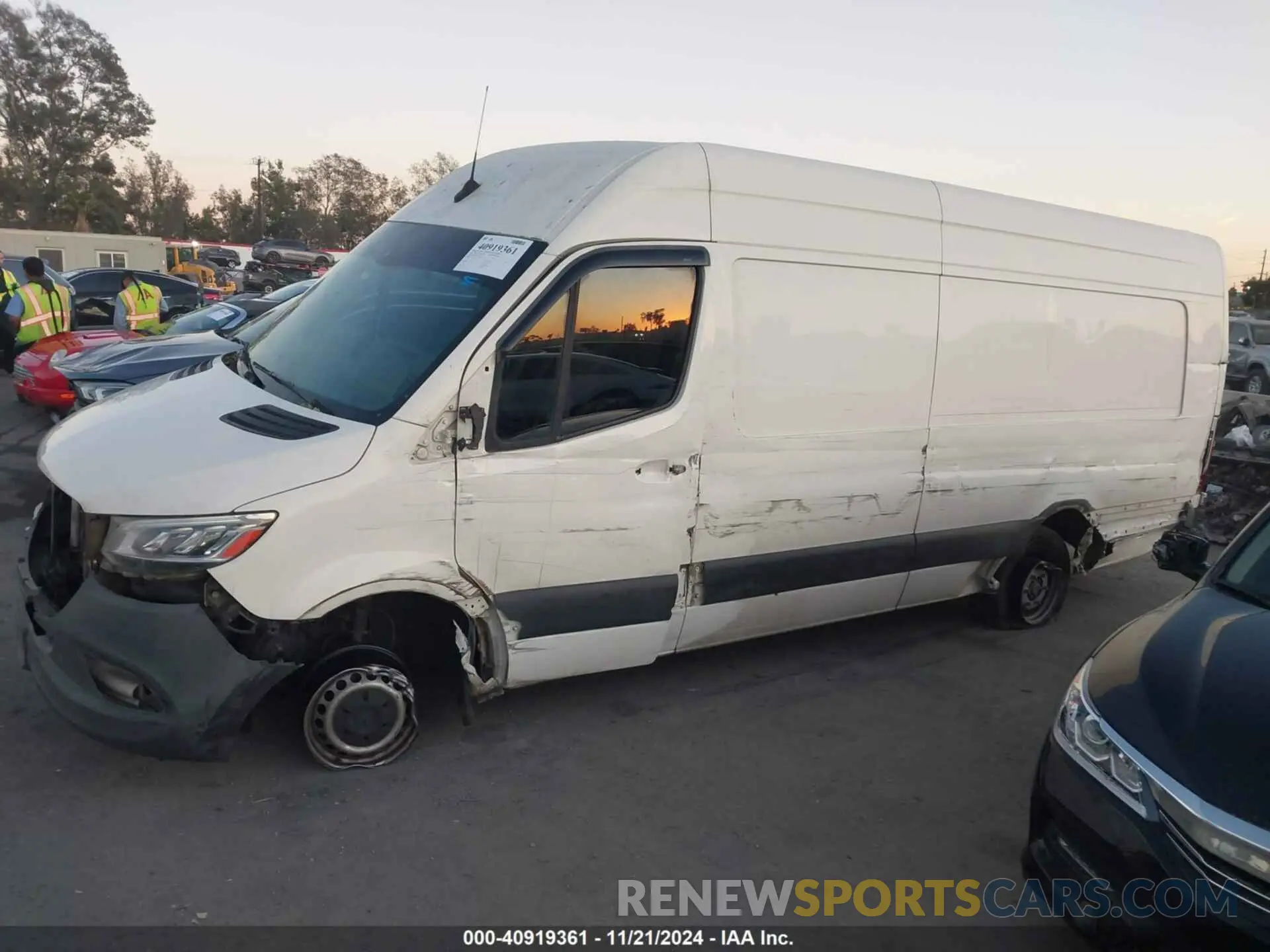 15 fotografías del automóvil dañado W1Y5EDHYXMT075717 MERCEDES-BENZ SPRINTER 3500 2021