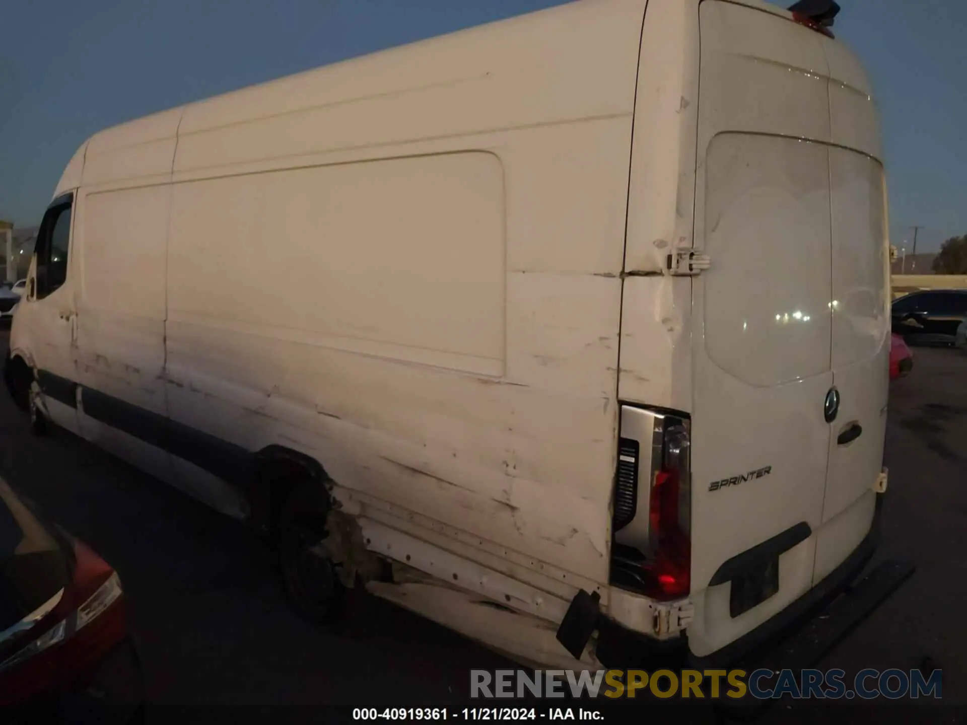 18 fotografías del automóvil dañado W1Y5EDHYXMT075717 MERCEDES-BENZ SPRINTER 3500 2021