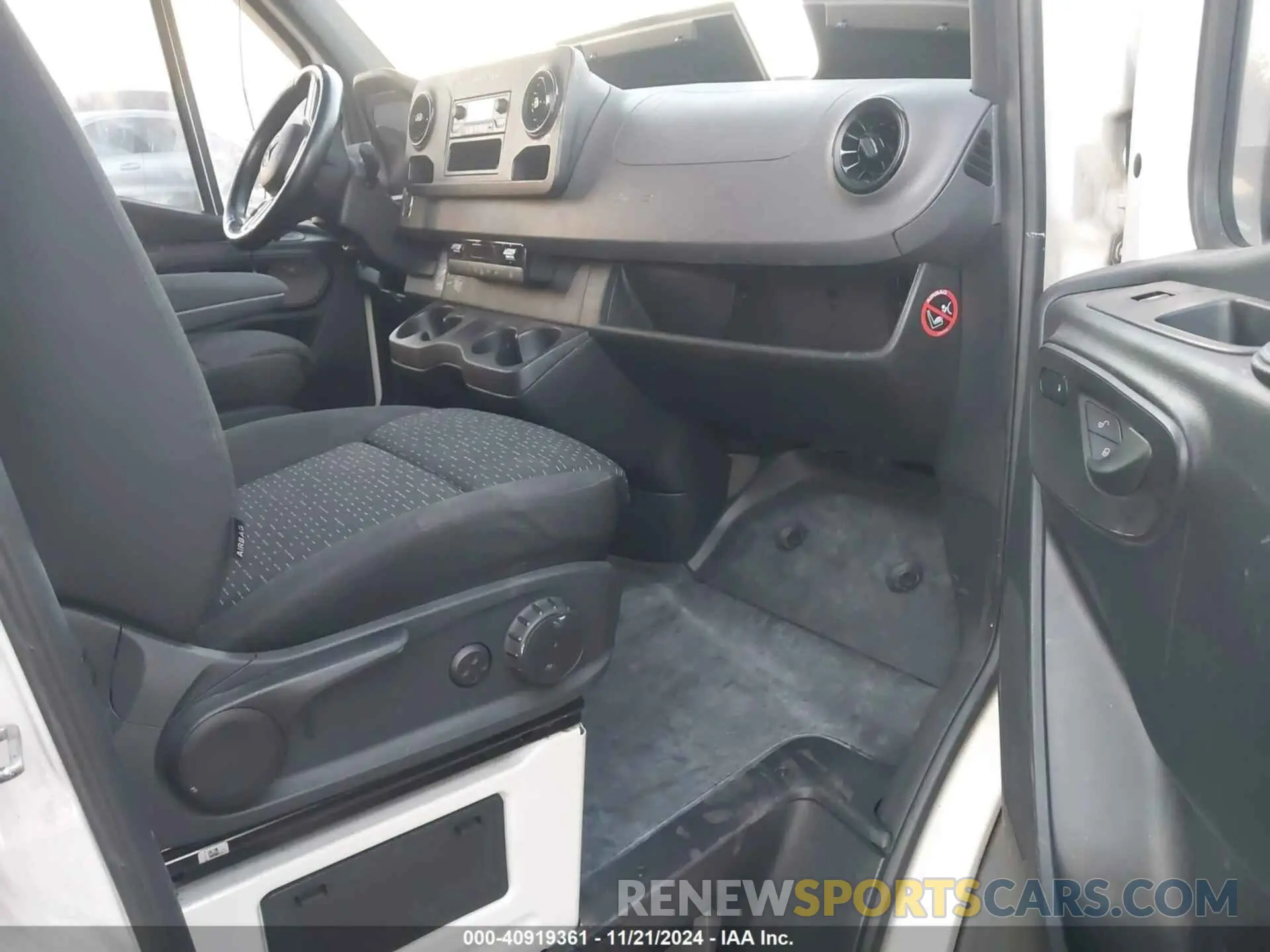 5 fotografías del automóvil dañado W1Y5EDHYXMT075717 MERCEDES-BENZ SPRINTER 3500 2021