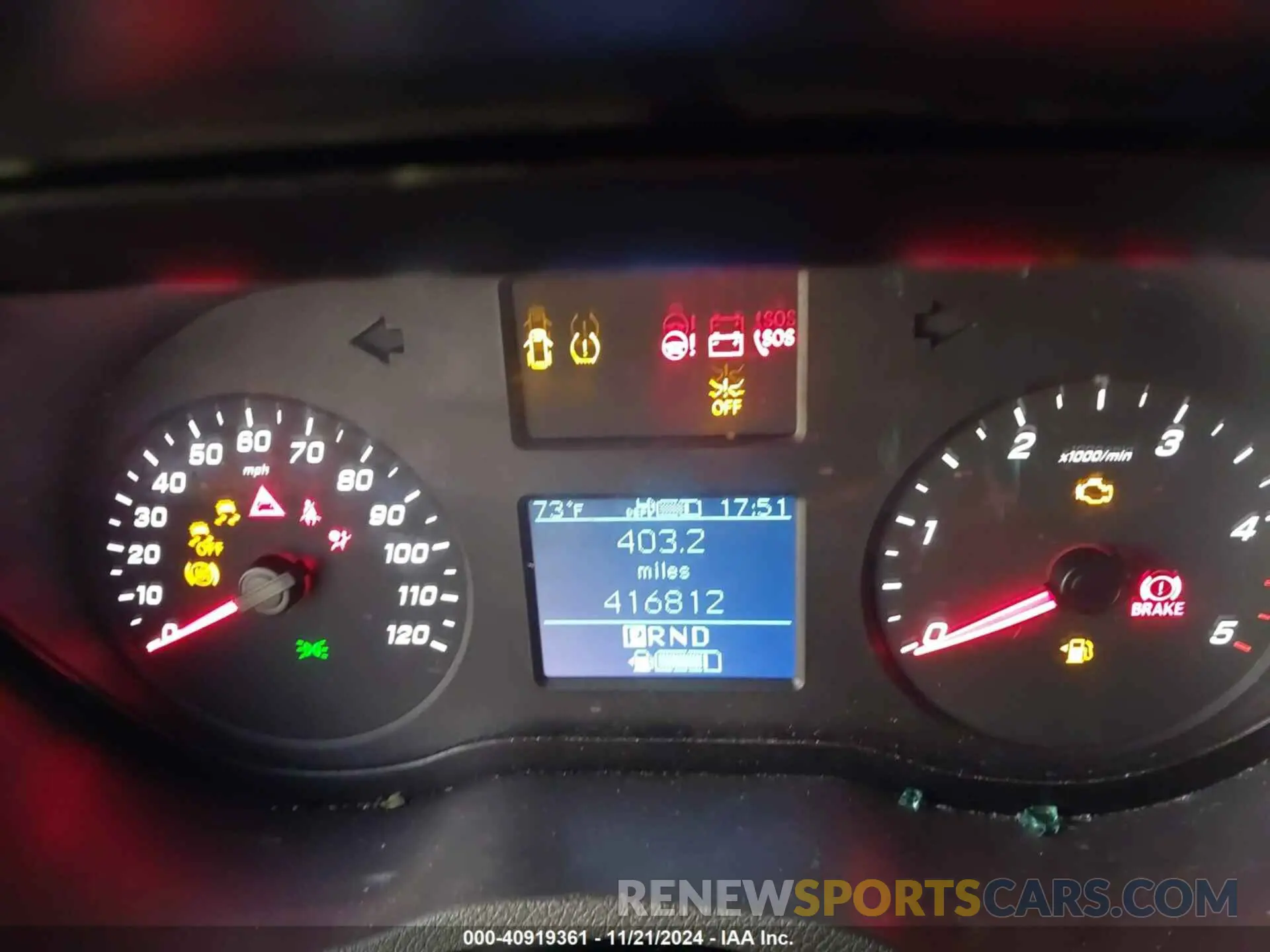 7 fotografías del automóvil dañado W1Y5EDHYXMT075717 MERCEDES-BENZ SPRINTER 3500 2021