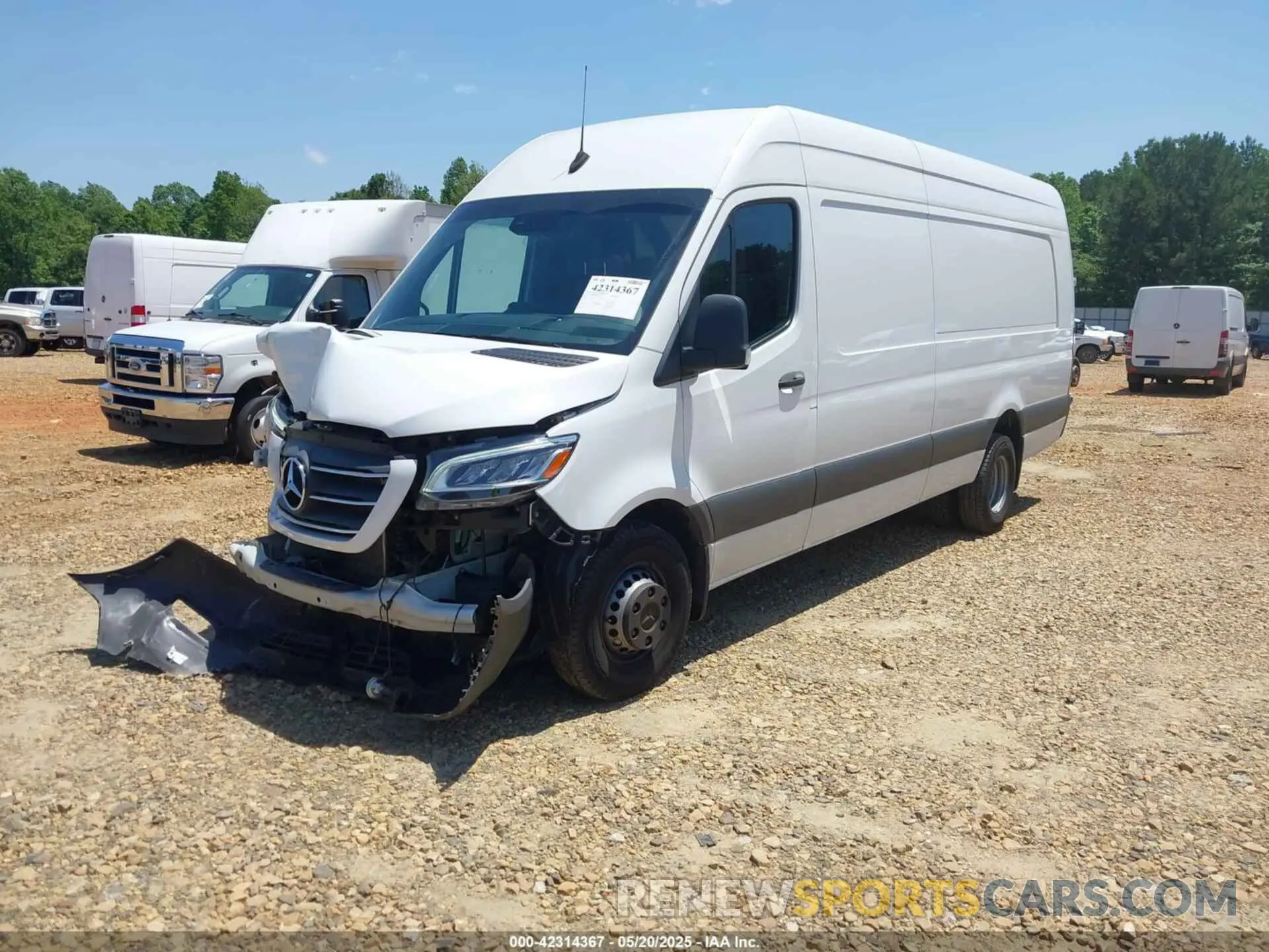 2 fotografías del automóvil dañado W1Y5NDHY0PT151580 MERCEDES-BENZ SPRINTER 3500 2023