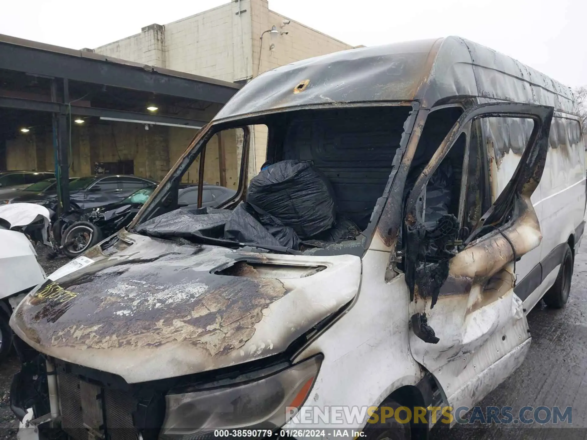 6 fotografías del automóvil dañado WD3PF4CD9KP029214 MERCEDES-BENZ SPRINTER 3500XD 2019