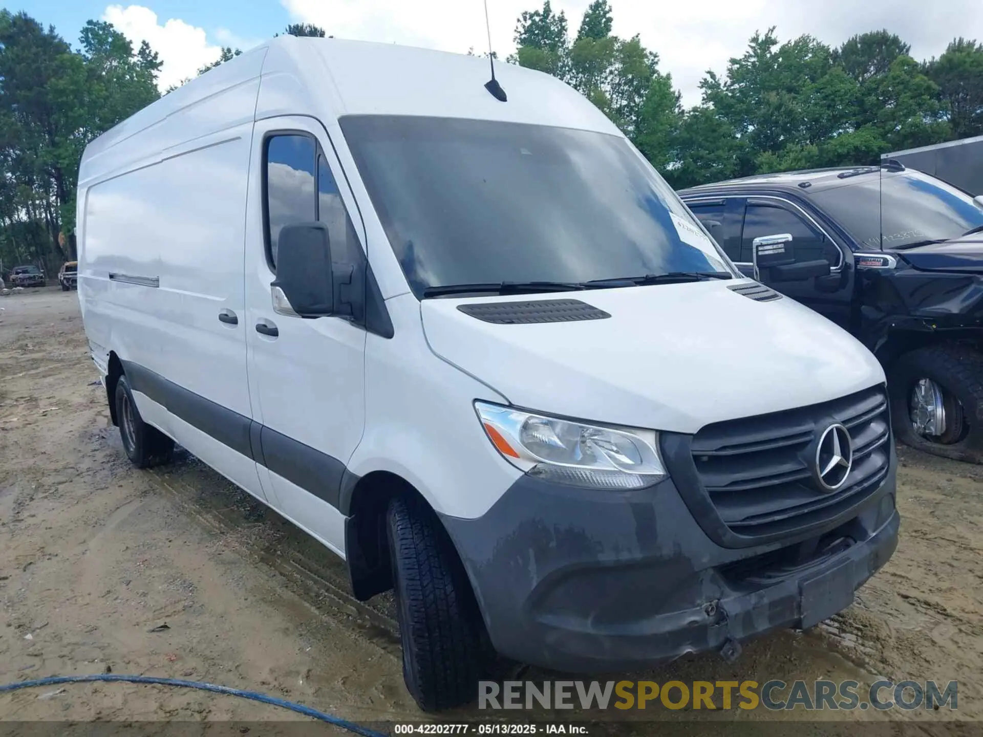 1 fotografías del automóvil dañado W1Y8ED3Y4NT083379 MERCEDES-BENZ SPRINTER 3500XD 2022