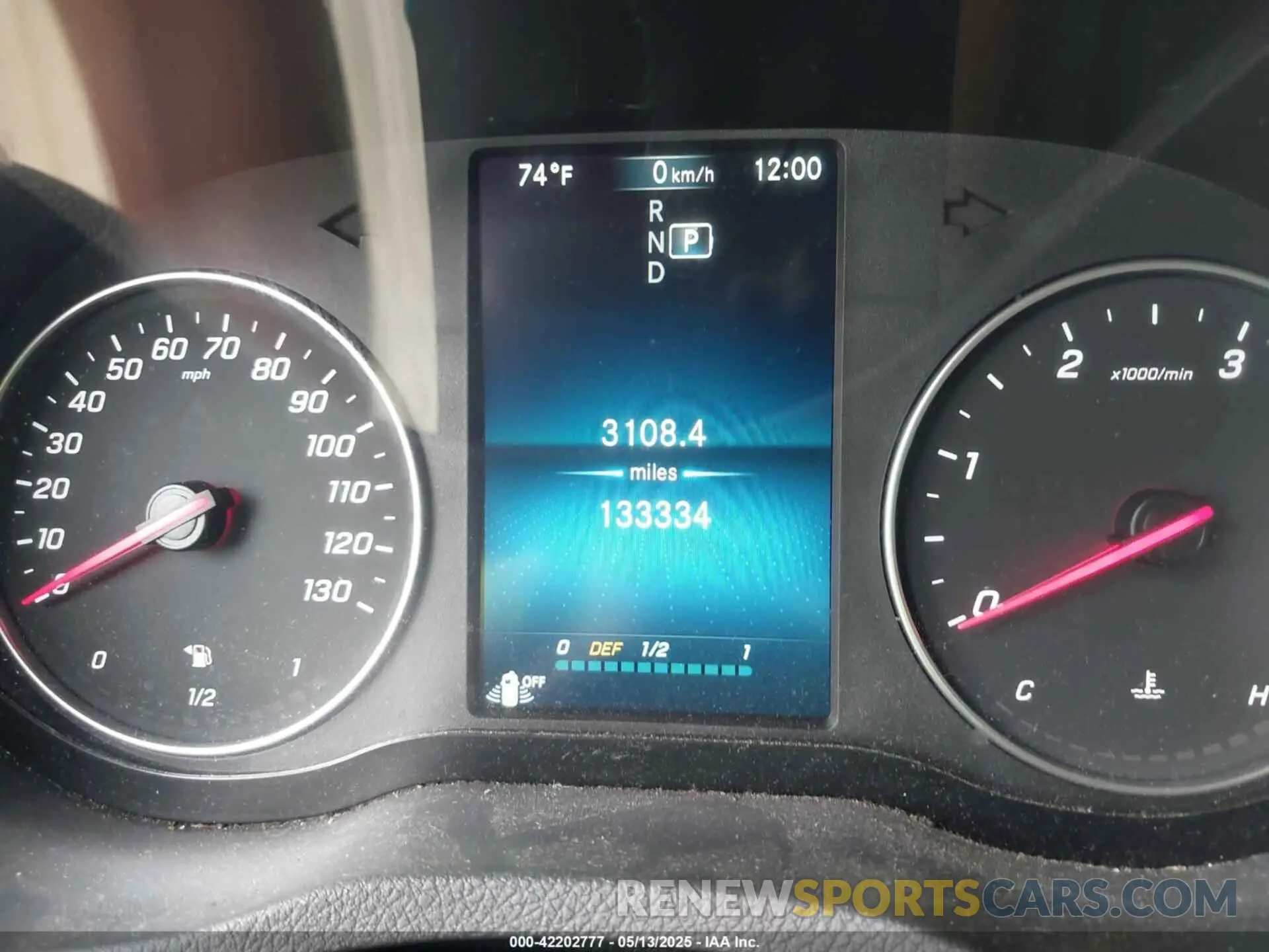 5 fotografías del automóvil dañado W1Y8ED3Y4NT083379 MERCEDES-BENZ SPRINTER 3500XD 2022