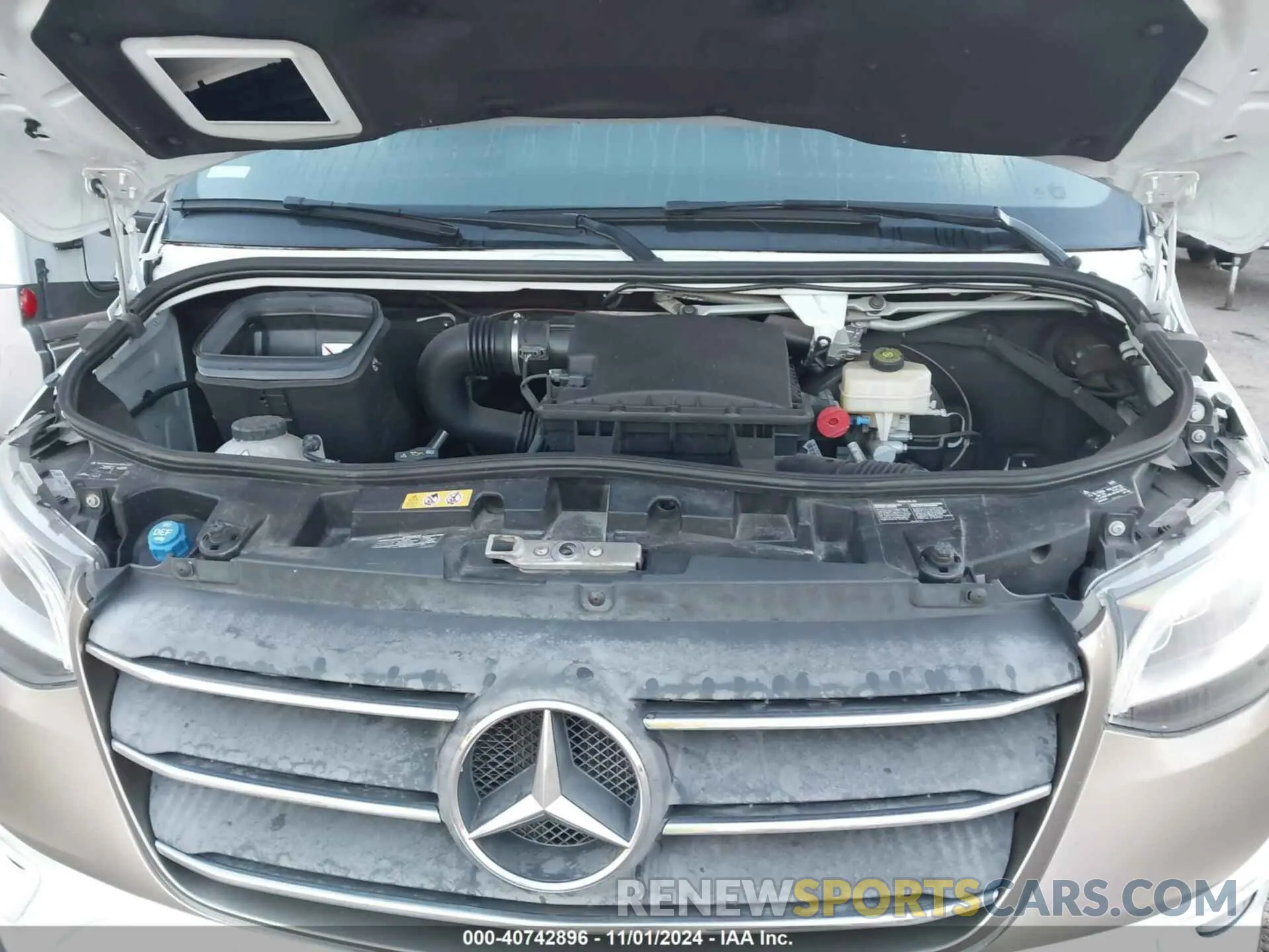 10 fotografías del automóvil dañado WDAPF4CD3KN020142 MERCEDES-BENZ SPRINTER 4500 2020